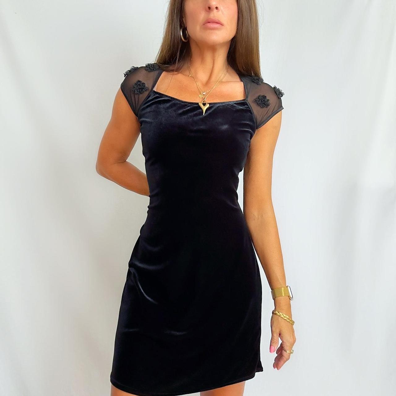 All That Jazz Women's Black Dress Depop