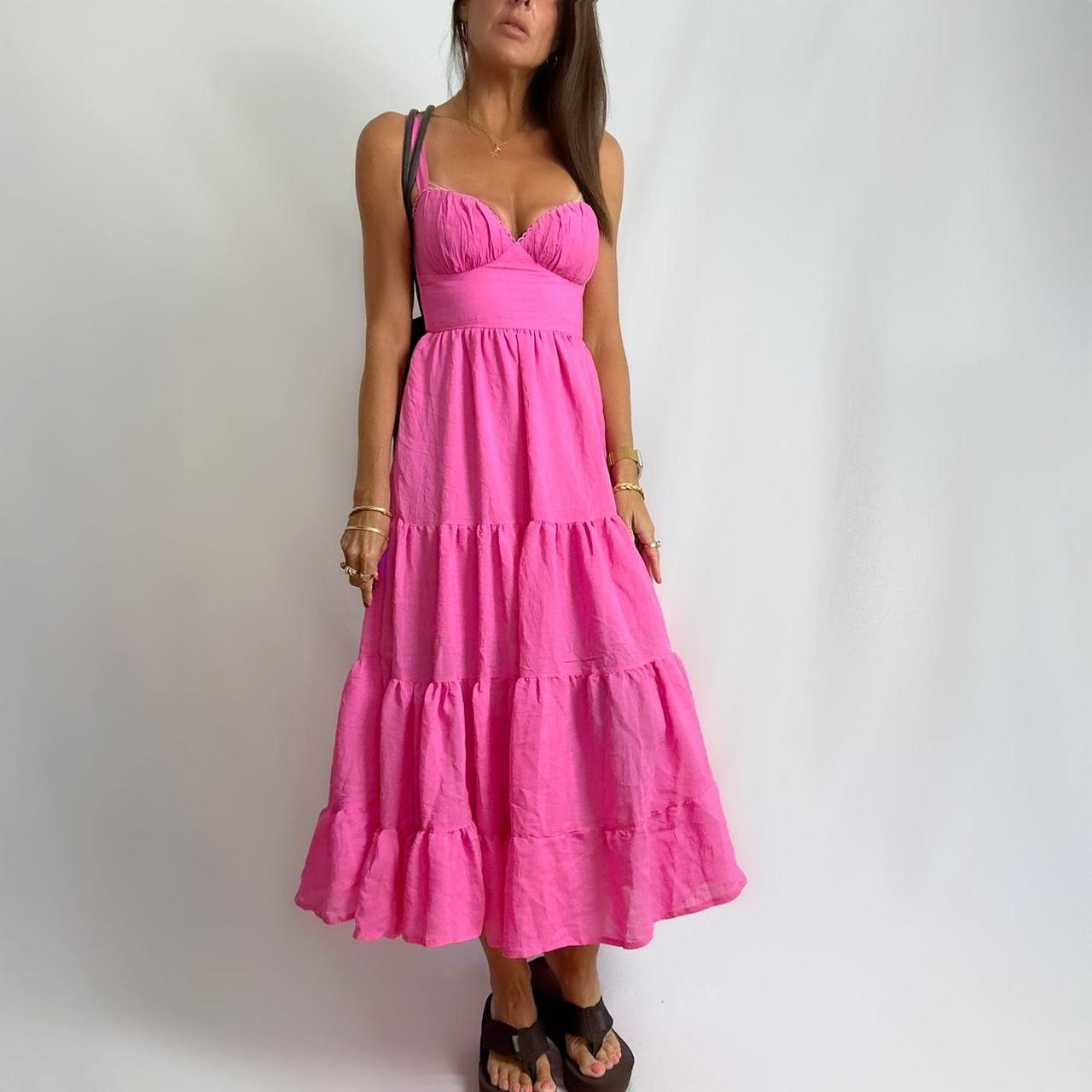 Princess Polly Women's Pink Dress Depop