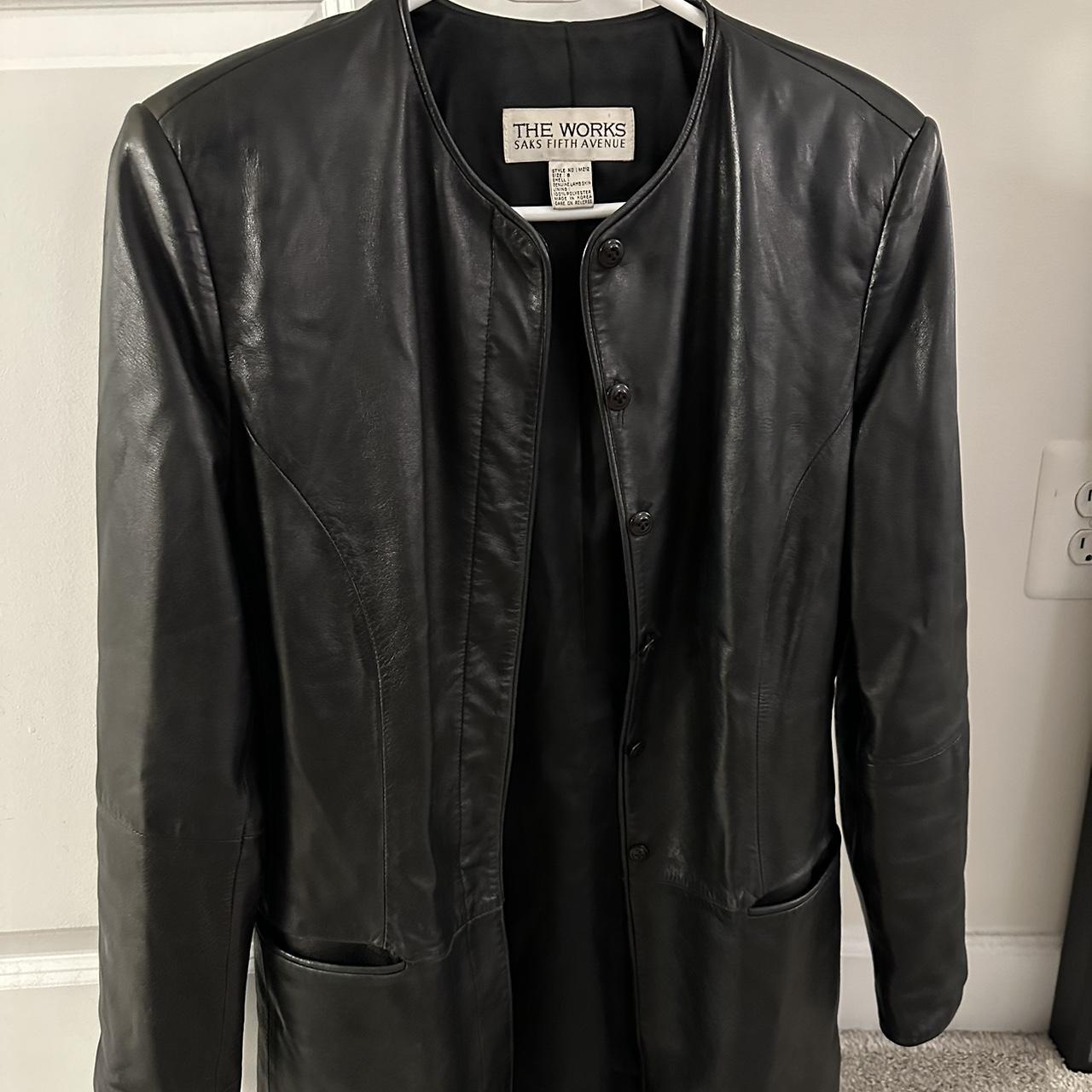 Saks fifth avenue hot sale leather jackets