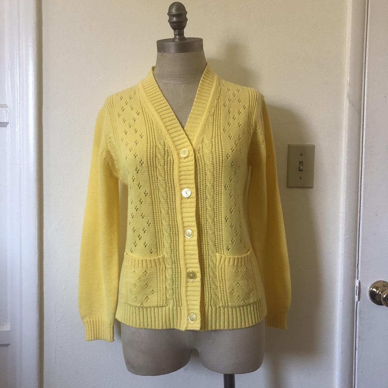 Butter hot sale yellow cardigan