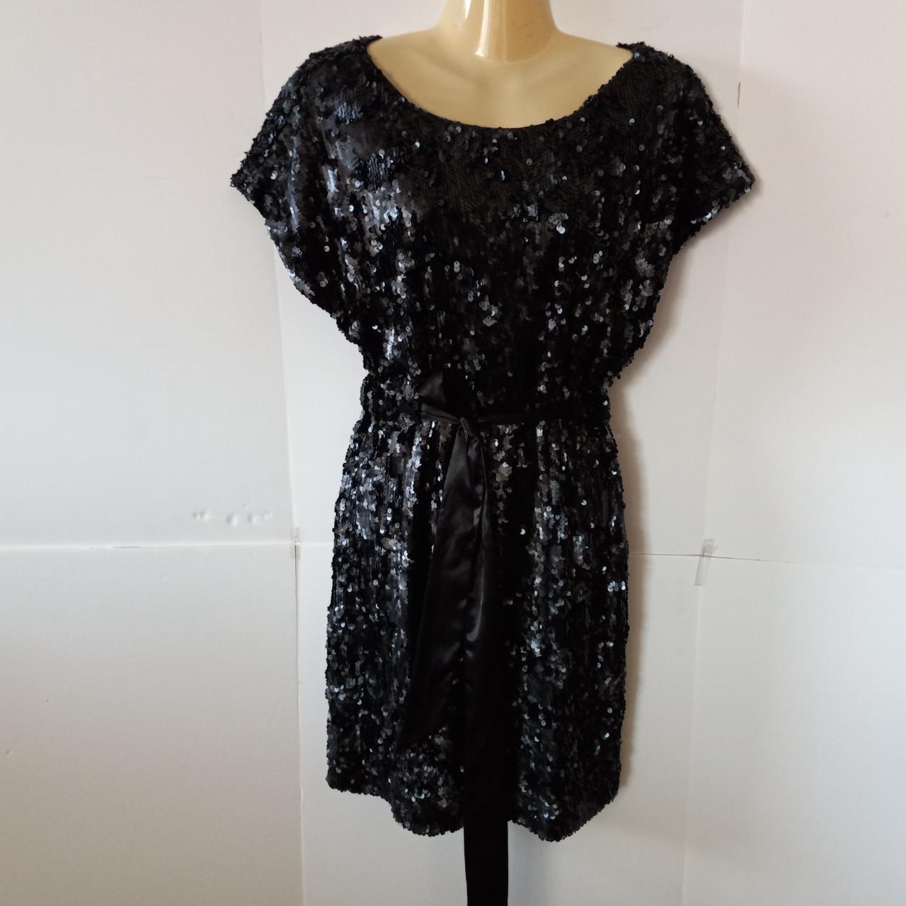 Aidan mattox 2024 sequin shift dress