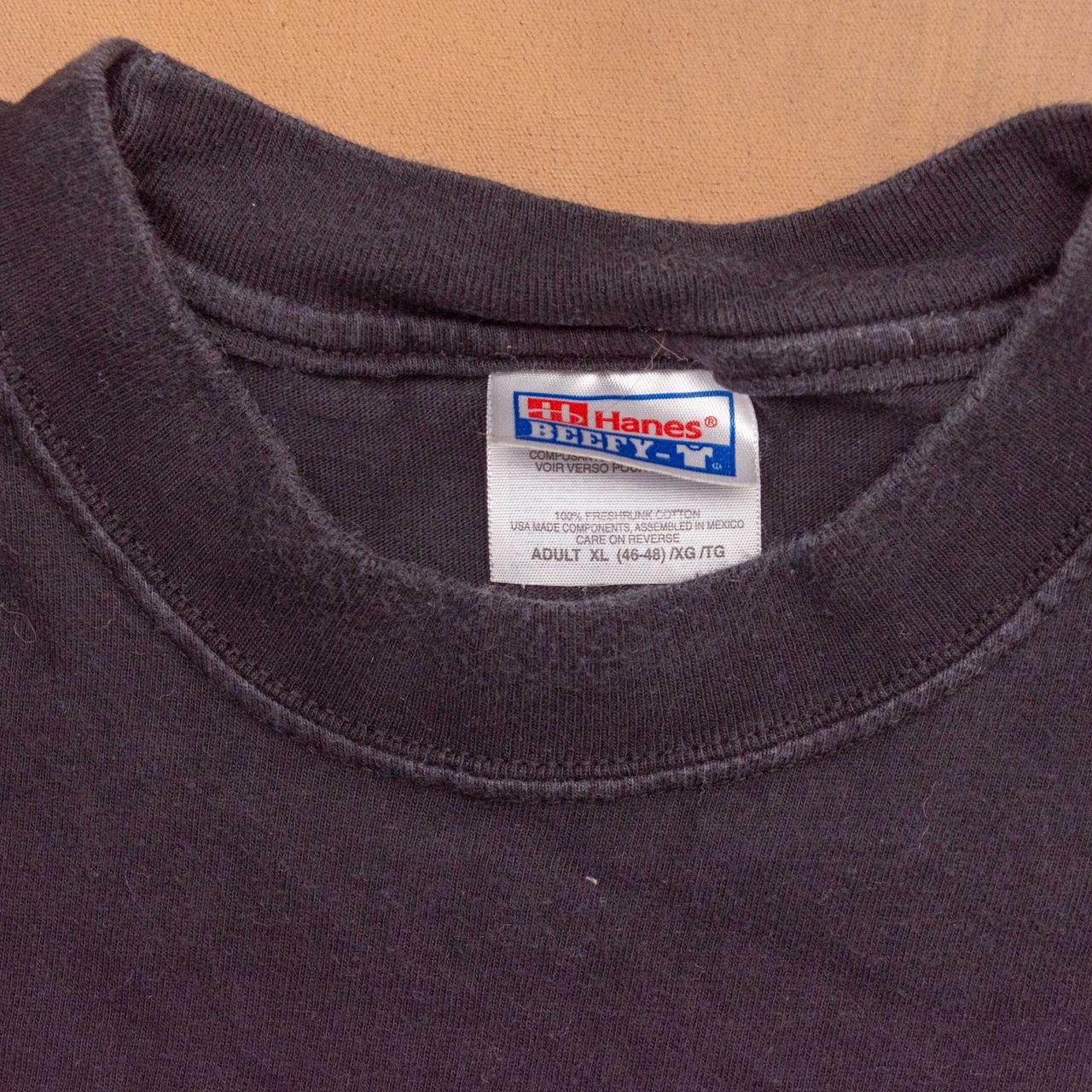 Hanes Men's Black T-shirt | Depop