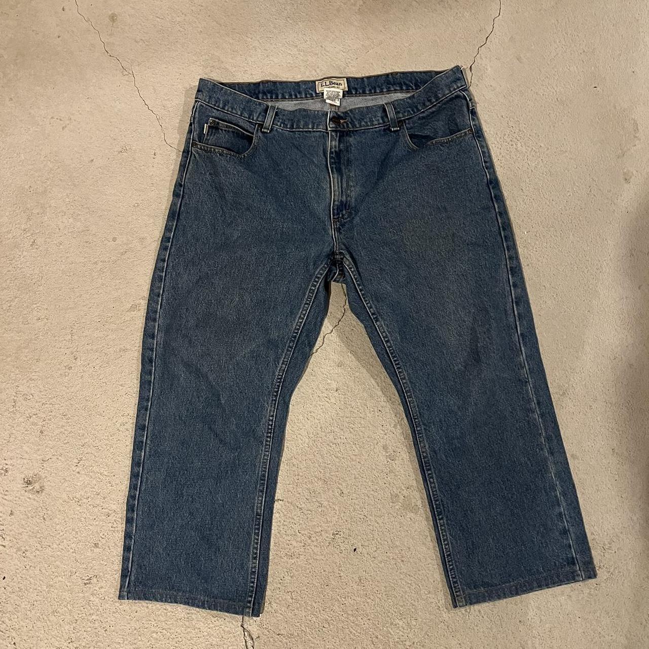 2000’s LL BEAN Jeans Good condition. 38 x 29 - Depop