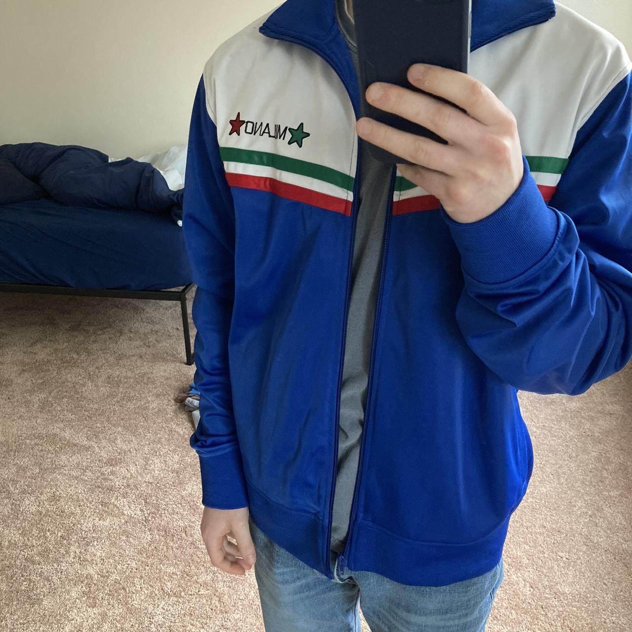 Jack Track and field jacket. Size large. Model is... Depop