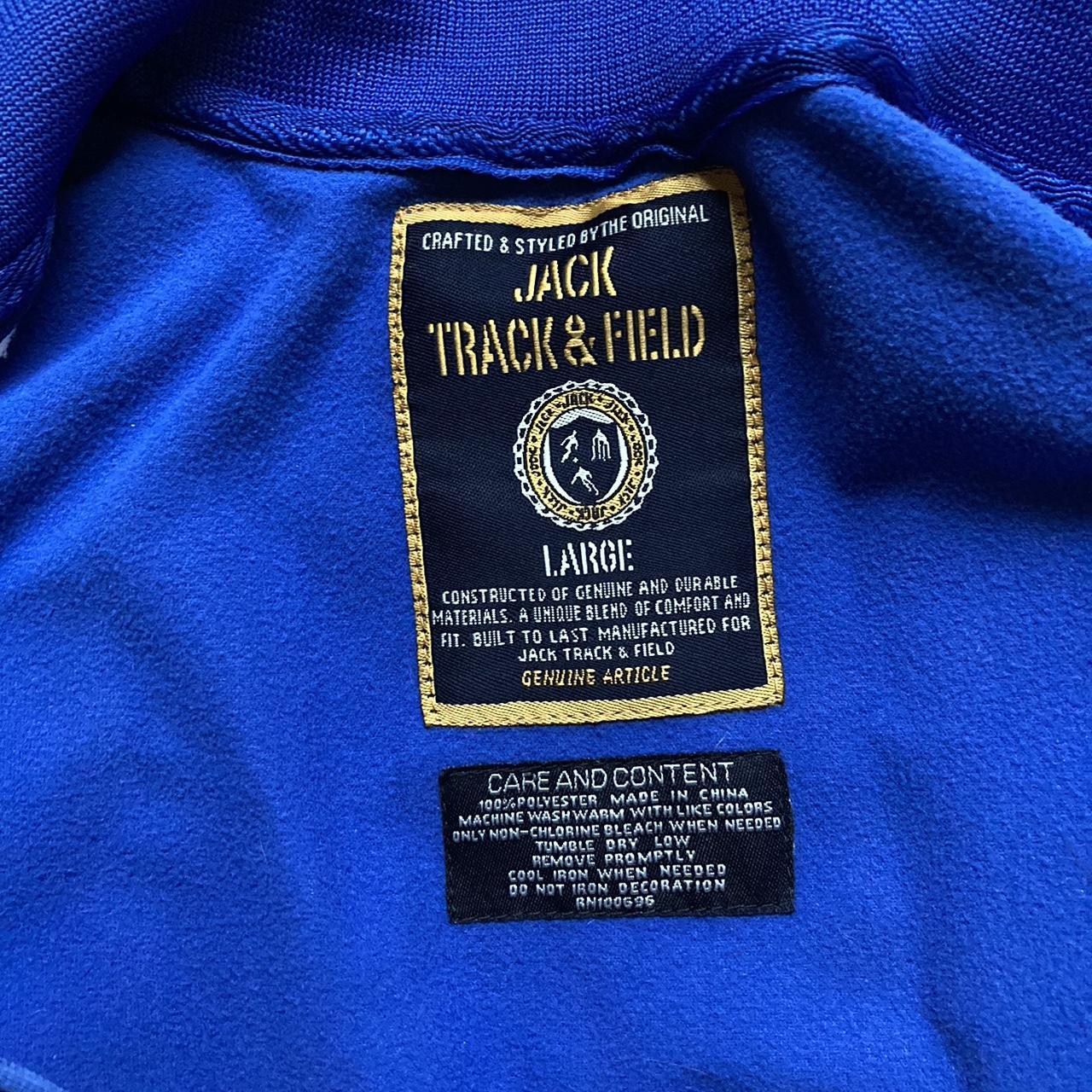 Jack Track and field jacket. Size large. Model is... Depop