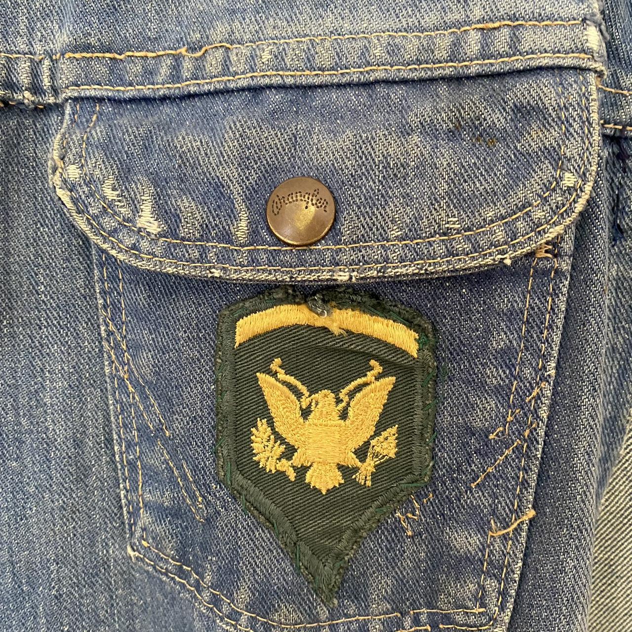 Wrangler Men's Vest - Blue/Navy - M – 1970s Blue … - image 4