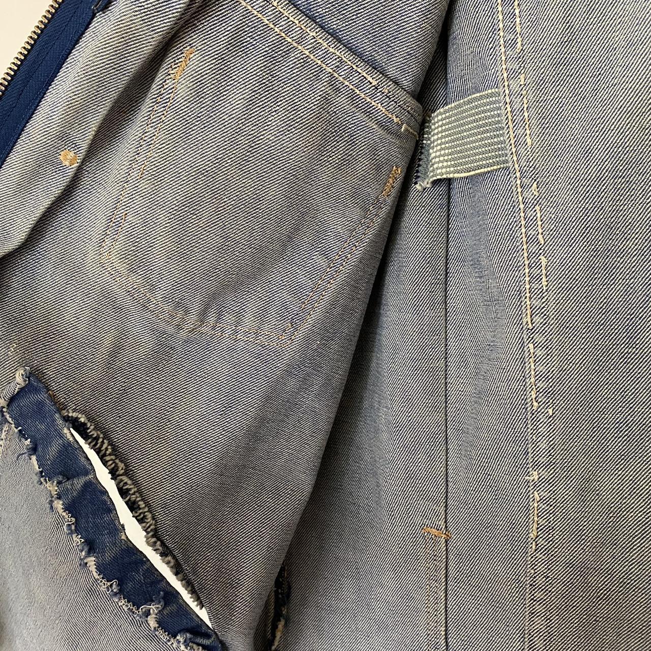 Wrangler Men's Vest - Blue/Navy - M – 1970s Blue … - image 5