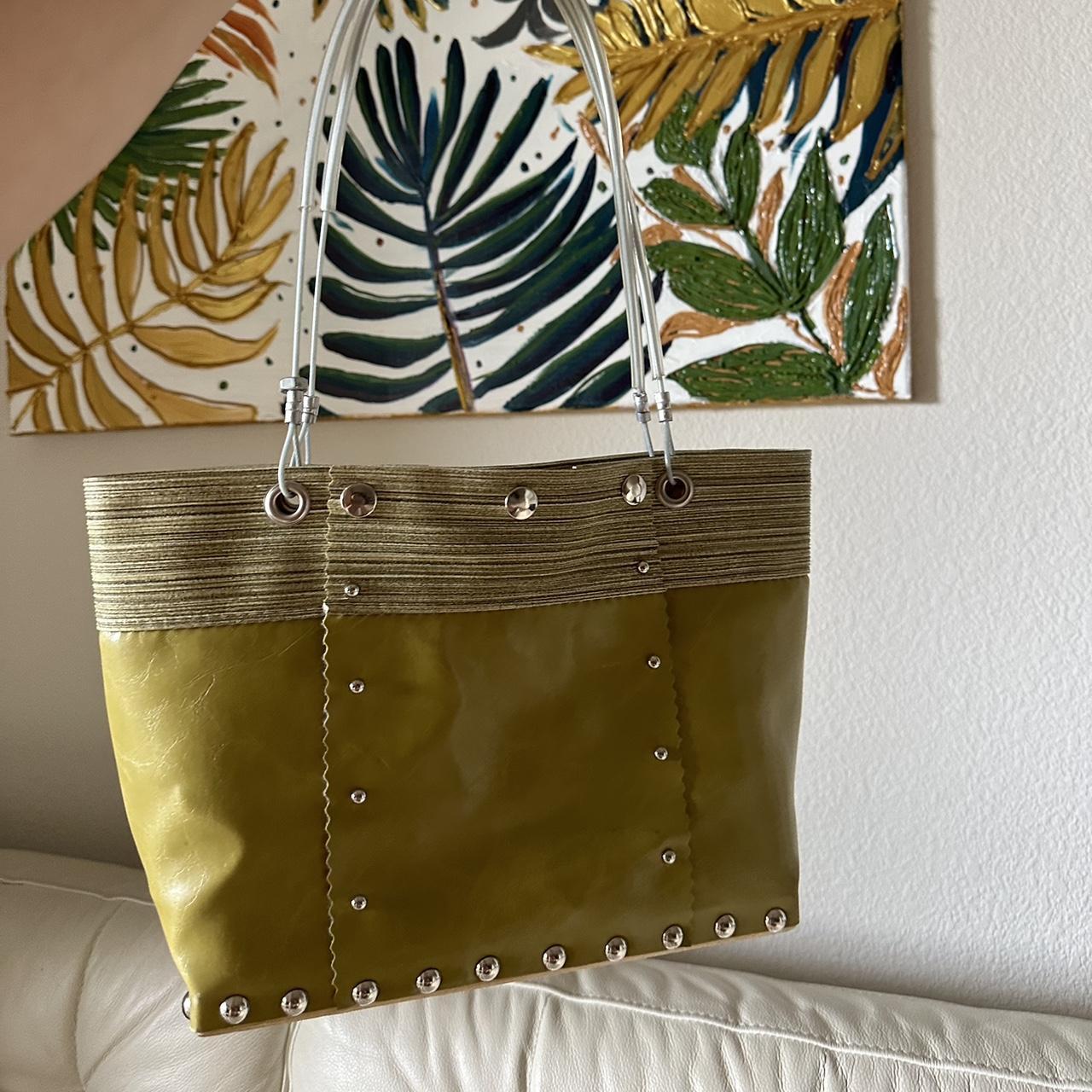 Women's Green and Khaki Bag