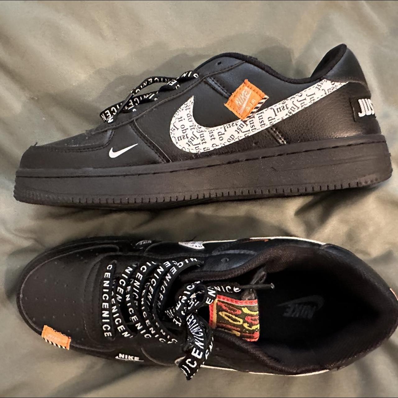 what does black air force ones mean