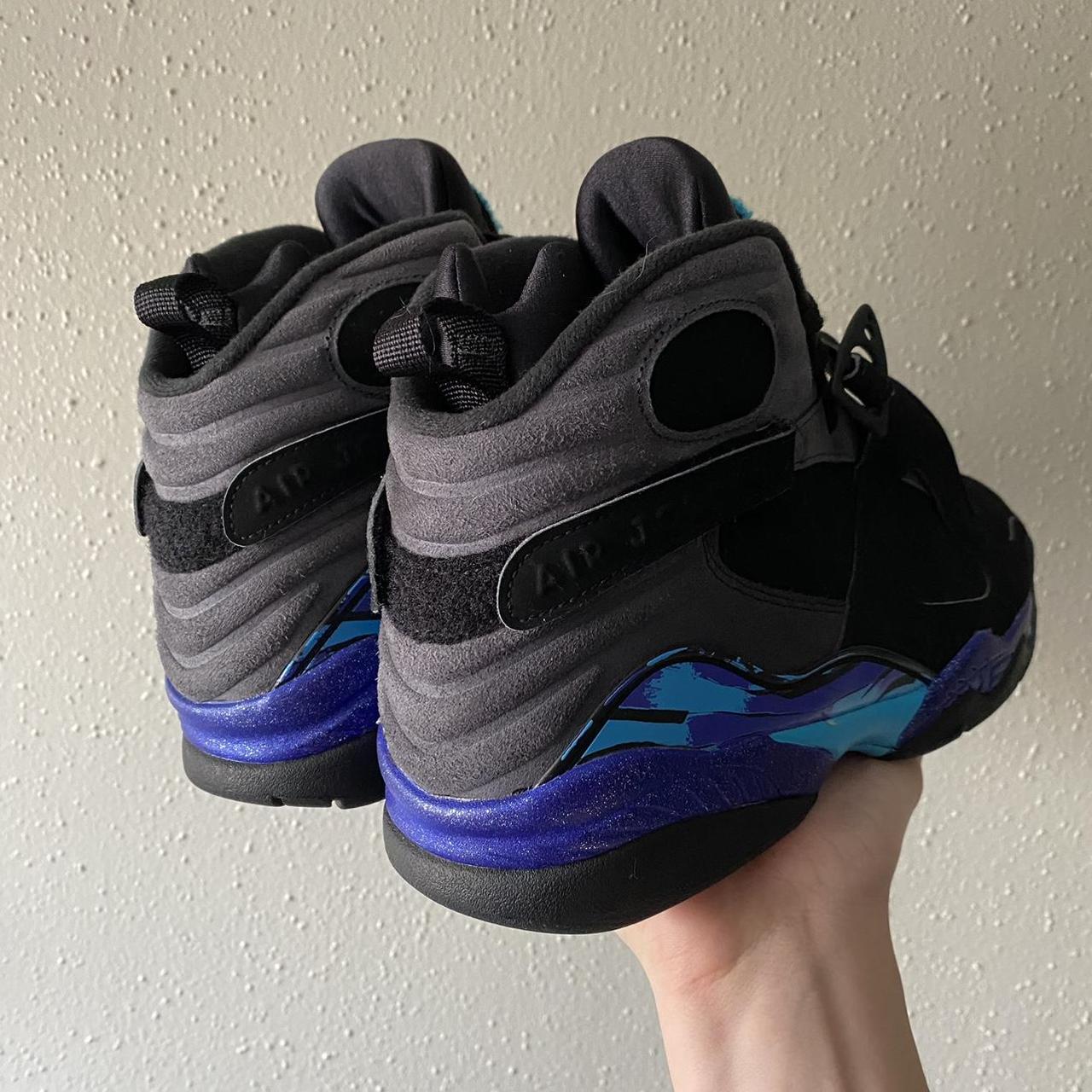 Michael Jordan aqua 8 lightly worn could pass as... - Depop