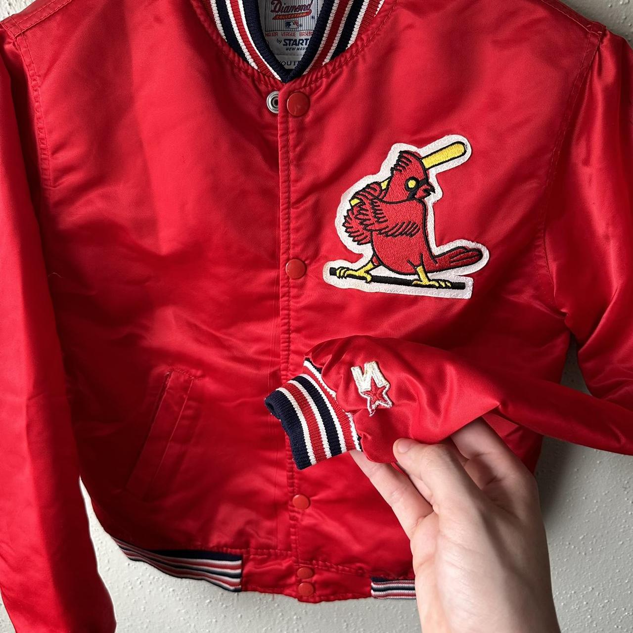 Vintage starter St Louis Cardinals Bomber jacket - Depop