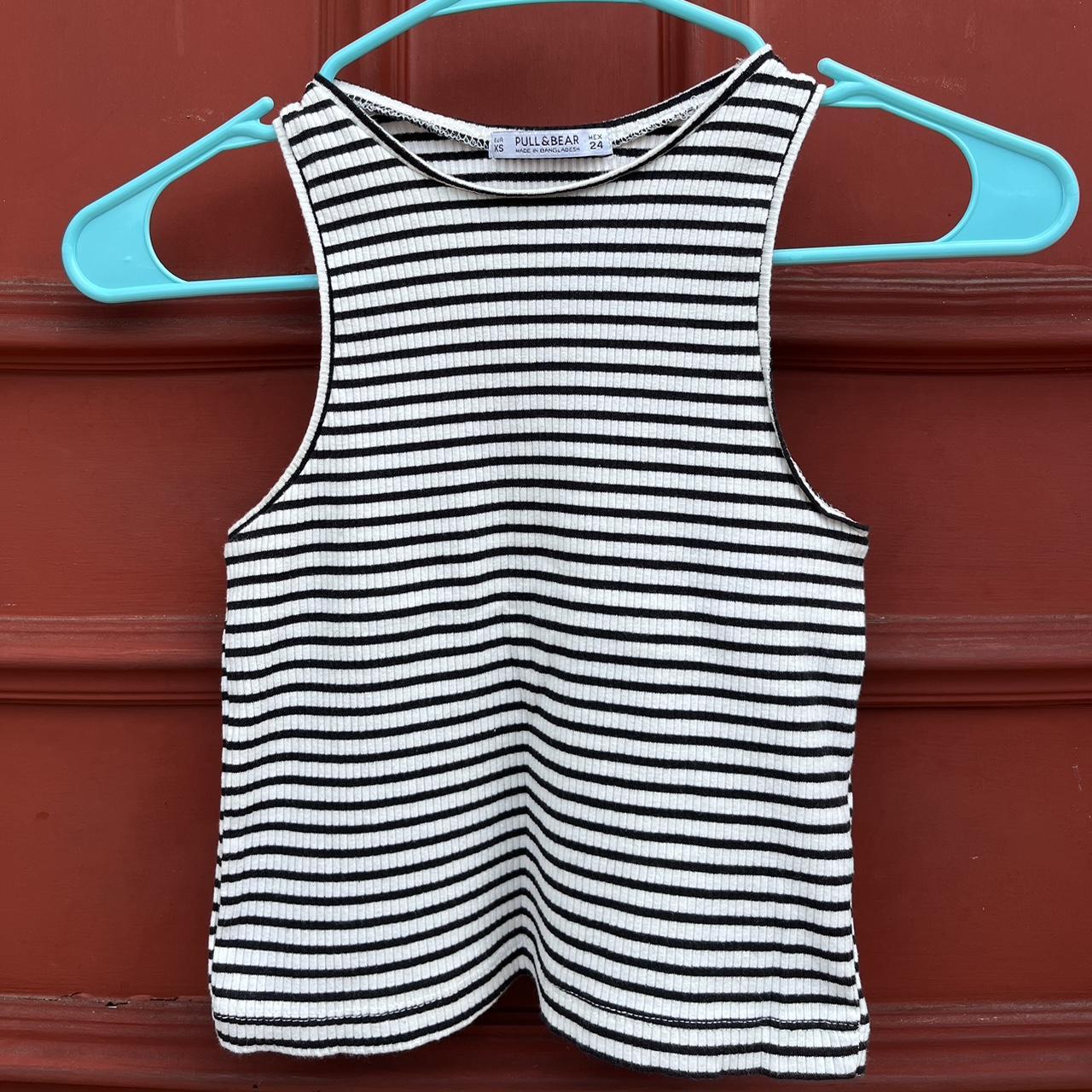 Tank top with logo - PULL&BEAR