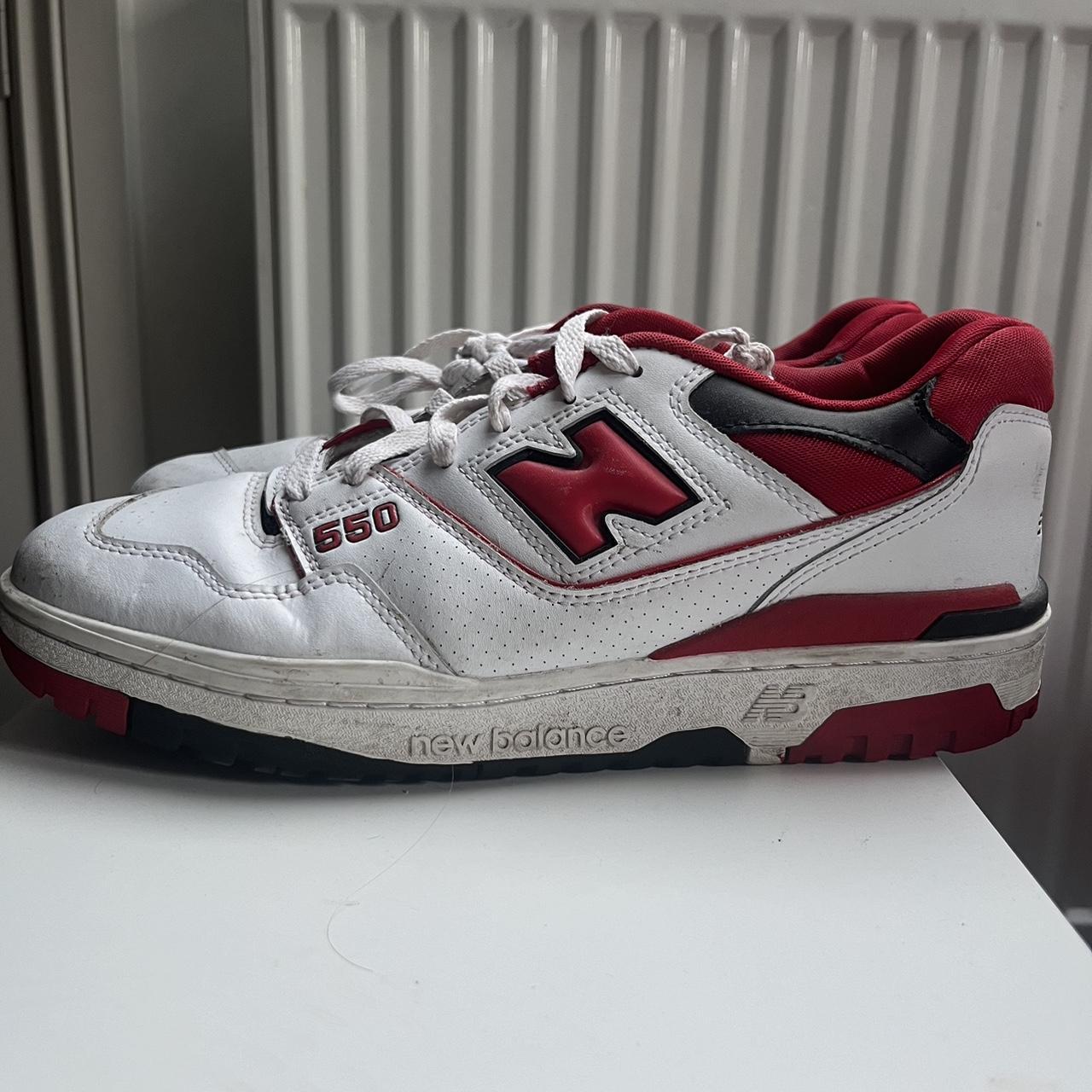 new balance 550s red
