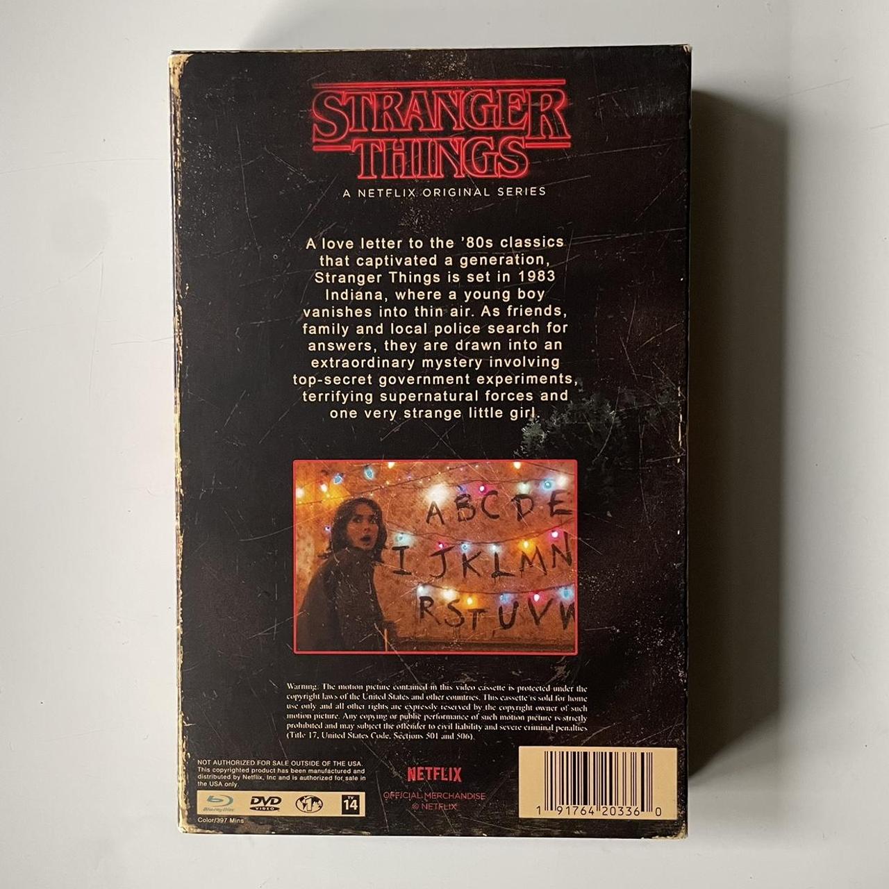 stranger things season one deluxe blu ray dvd combo... - Depop