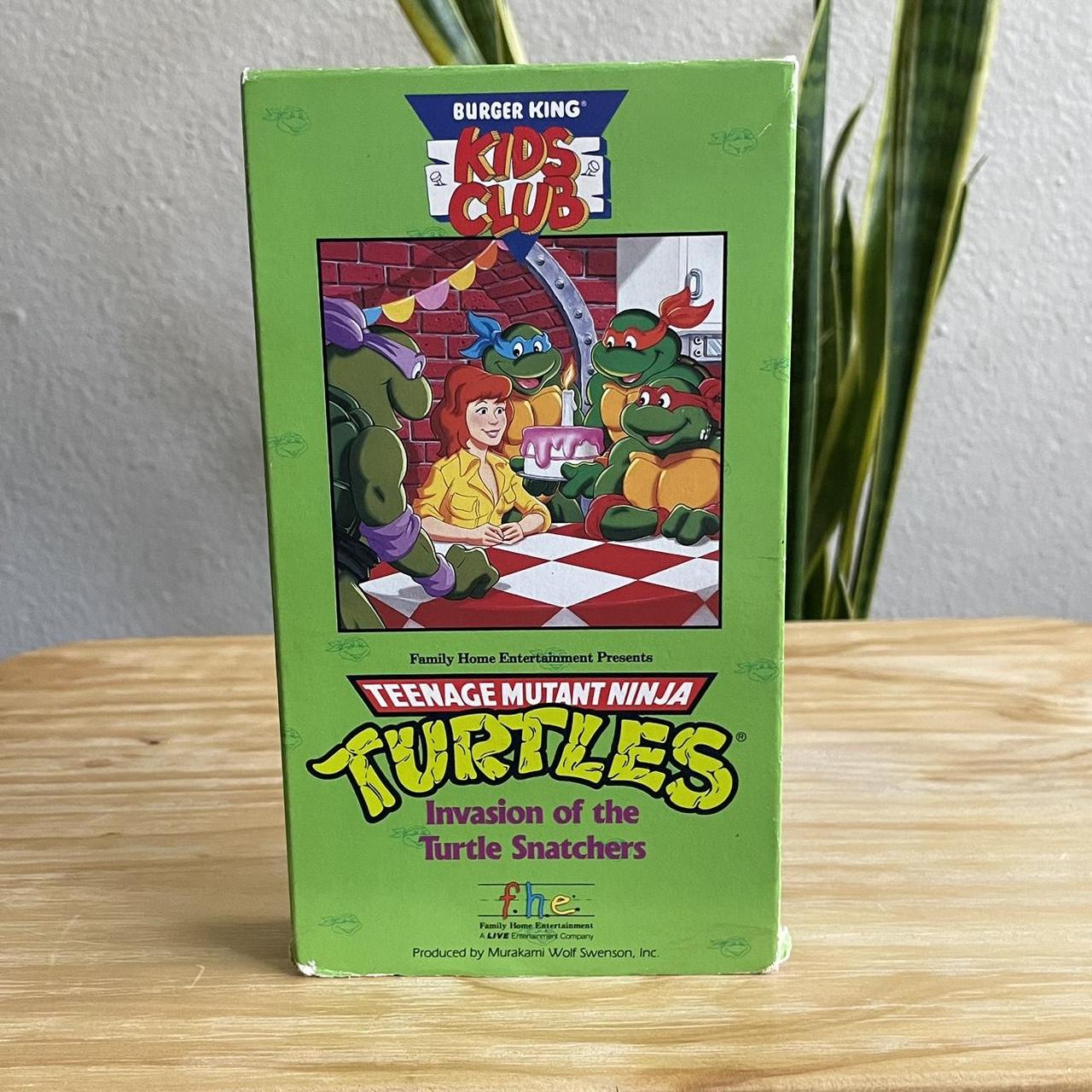 vintage 1980’s teenage mutant ninja turtles vhs... - Depop