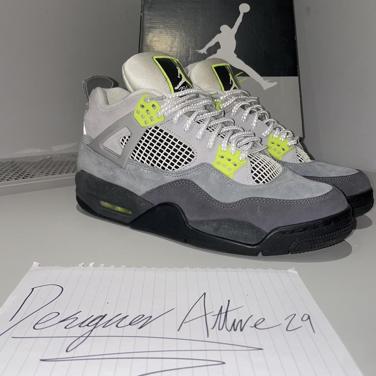 jordan 4 neon size 8