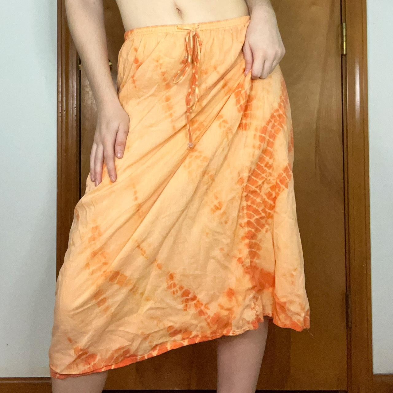 Wet Seal Women's Orange Skirt