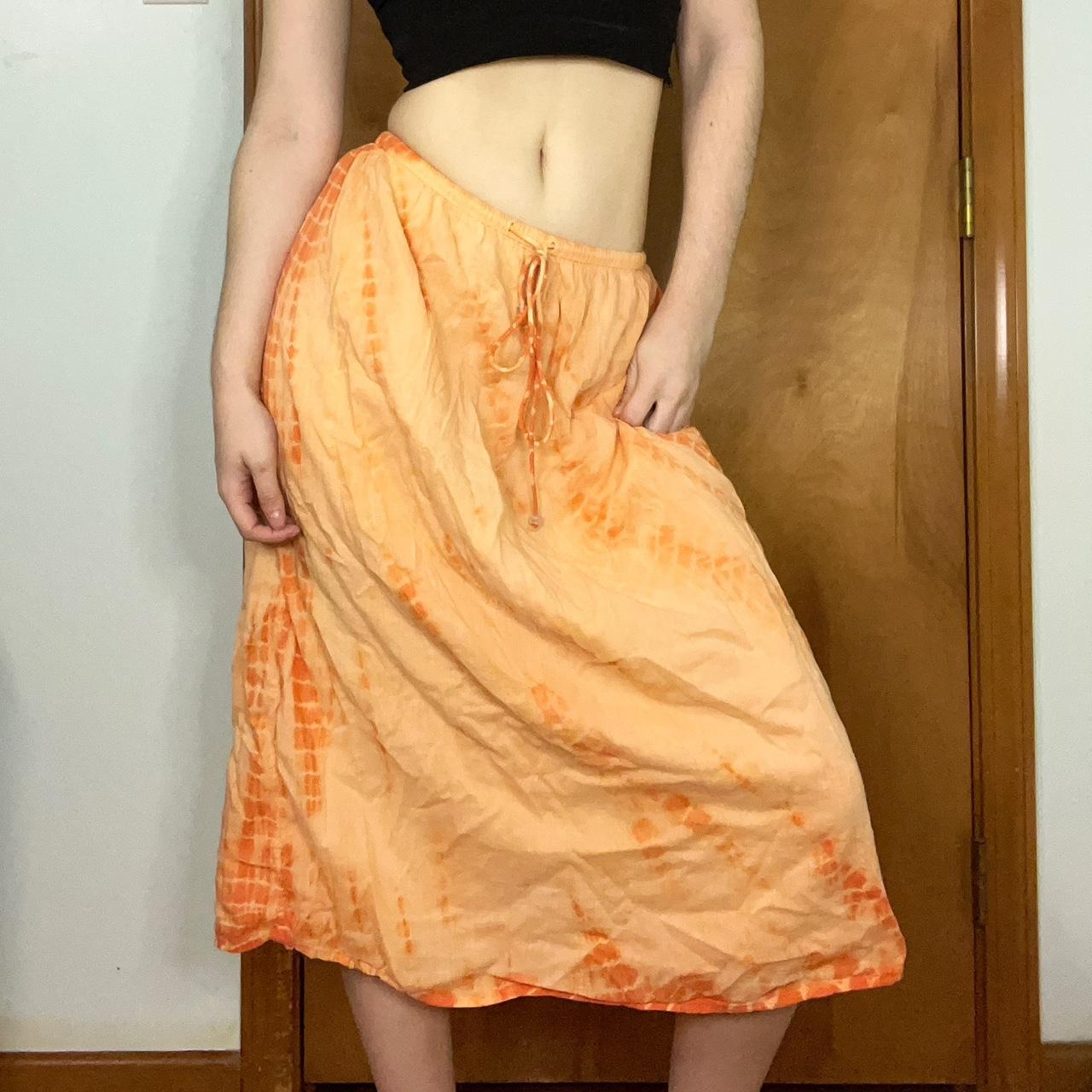 Wet Seal Women's Orange Skirt (2)