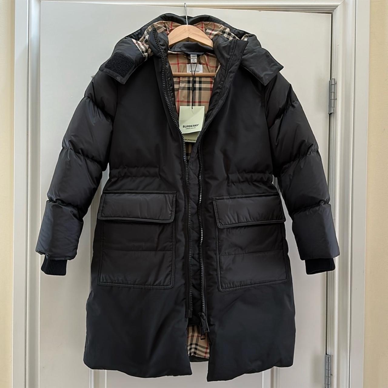 Burberry Black Puffer 10Y Fits 2 Petite in