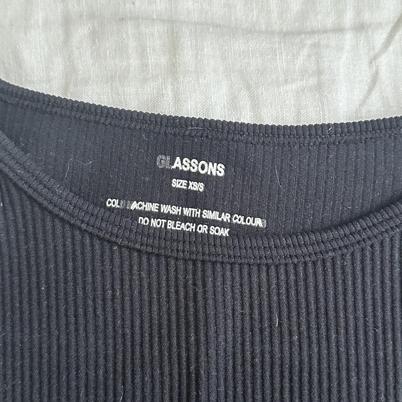 Glassons Ribbed Crop Long Sleeve So Comfy Size Xss Depop