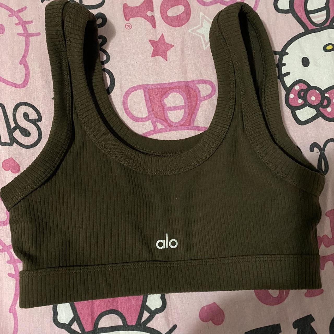 Alo Yoga Bra Size Small Great Condition alo bra Depop alo-yoga-bra-size-small-great-condition-alo-bra-depop