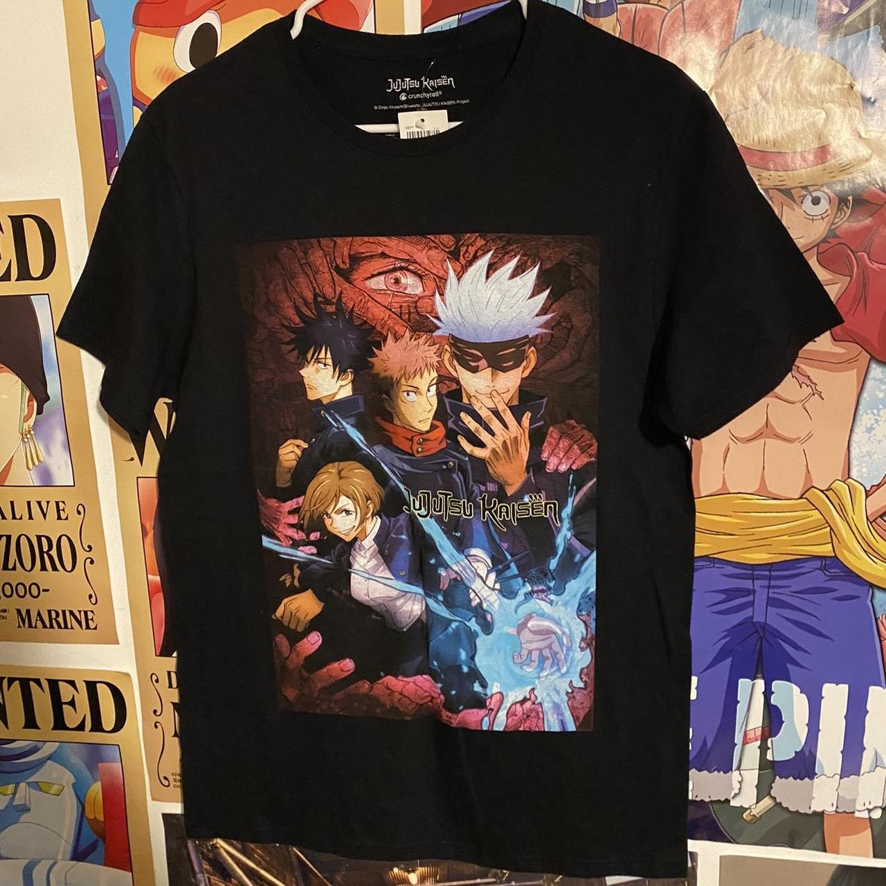 Jujutsu kaisen shirt Size medium Measurements are... - Depop