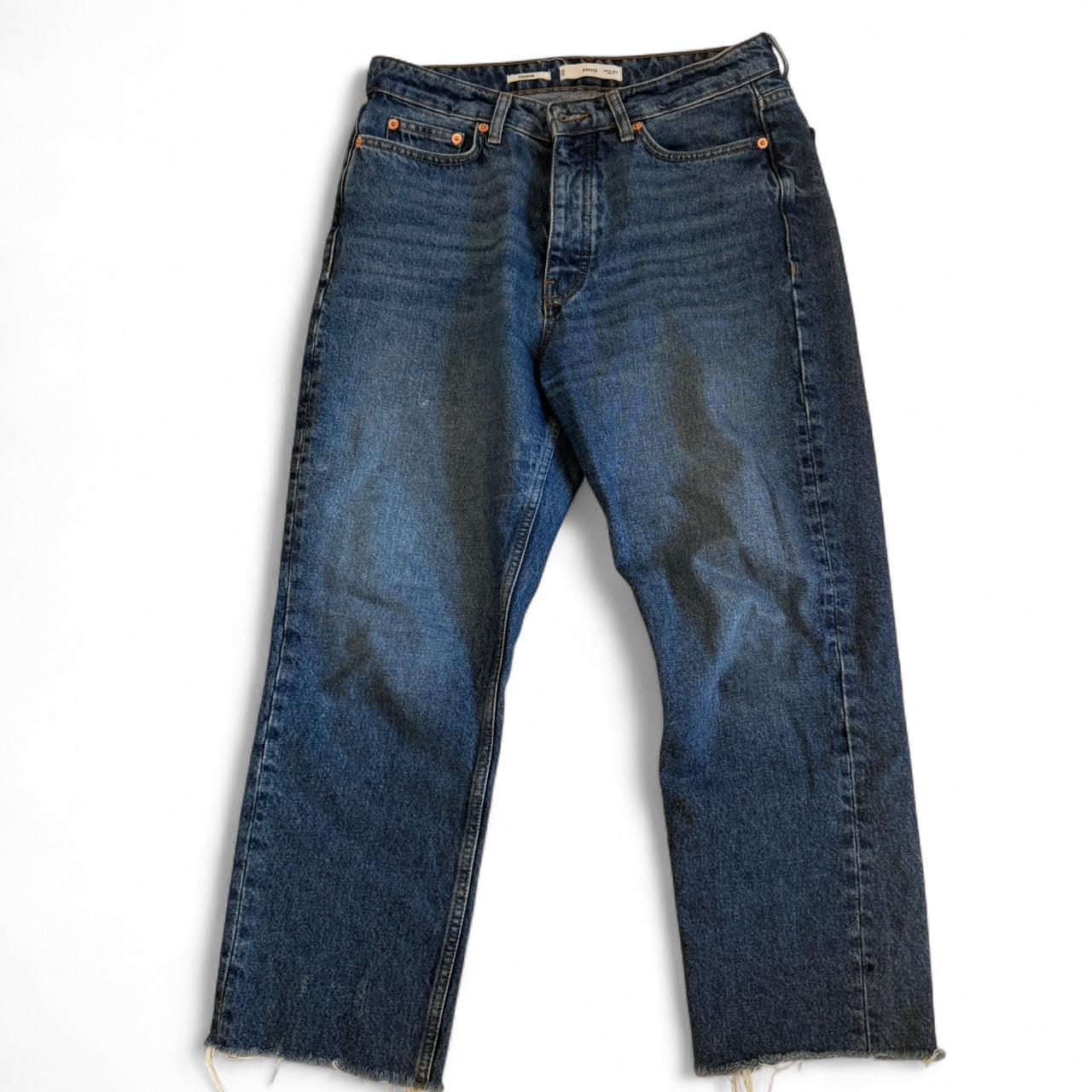 Mango Women's Jeans Blue/Navy – Mango blue Havana denim