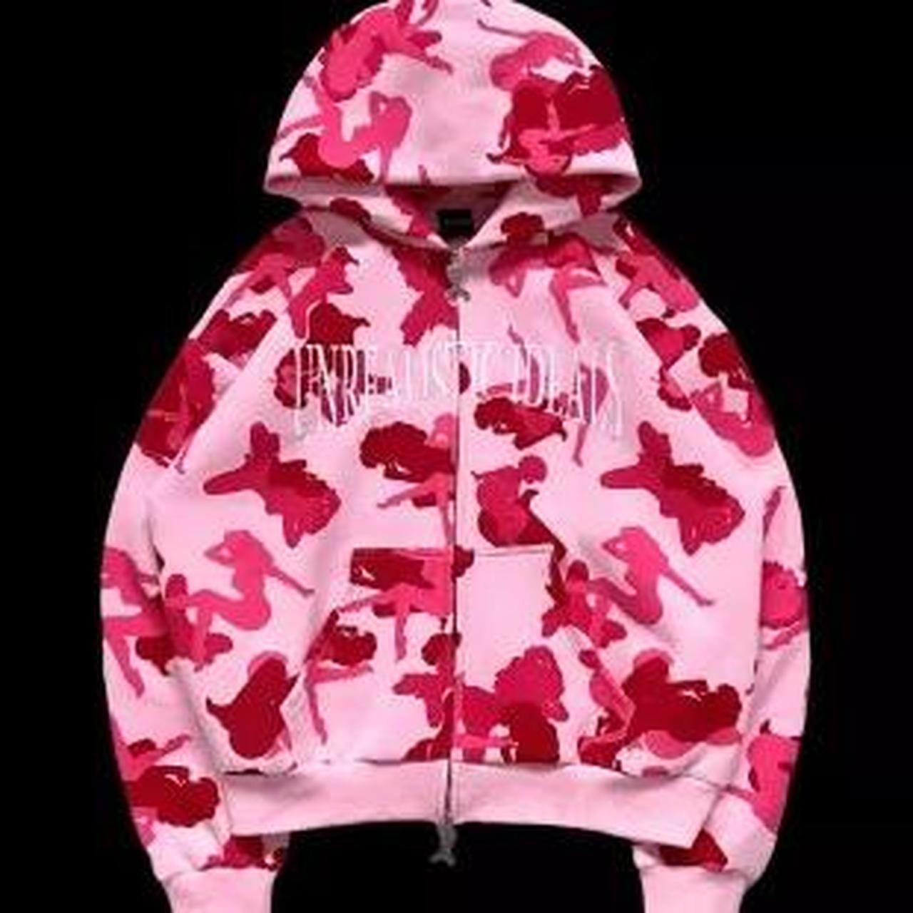 Camo Clothing 4x Pink Camo Hoodie Named Collective Unrealistic