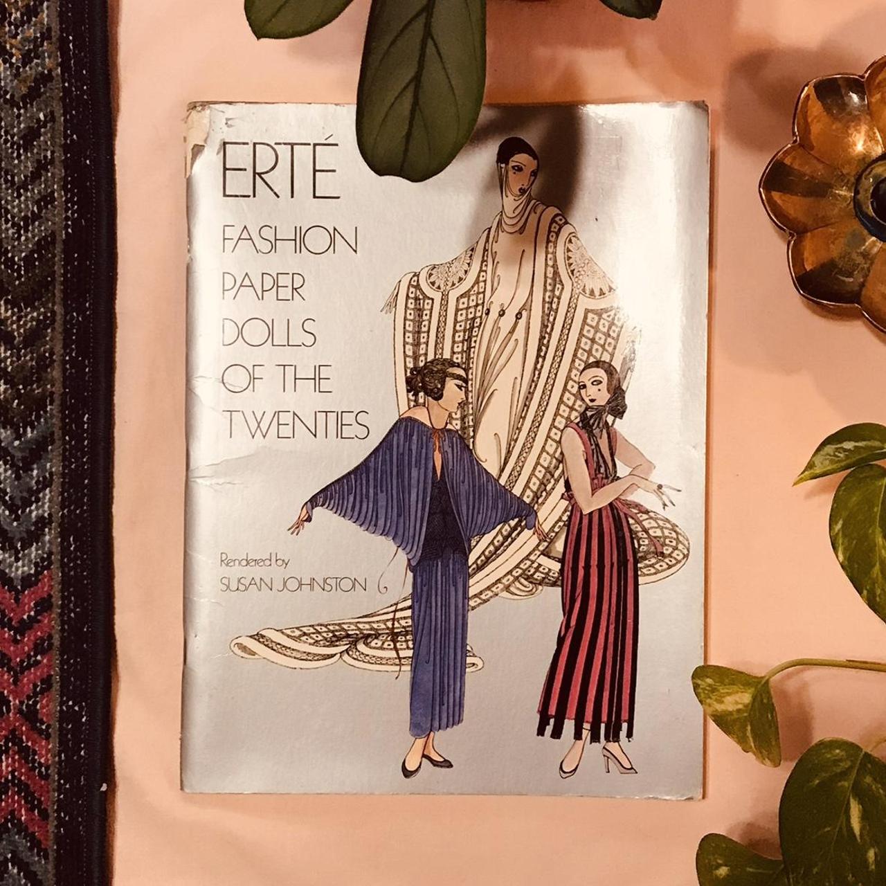 70's Erte Fashion Paper Dolls of the Twenties... Depop