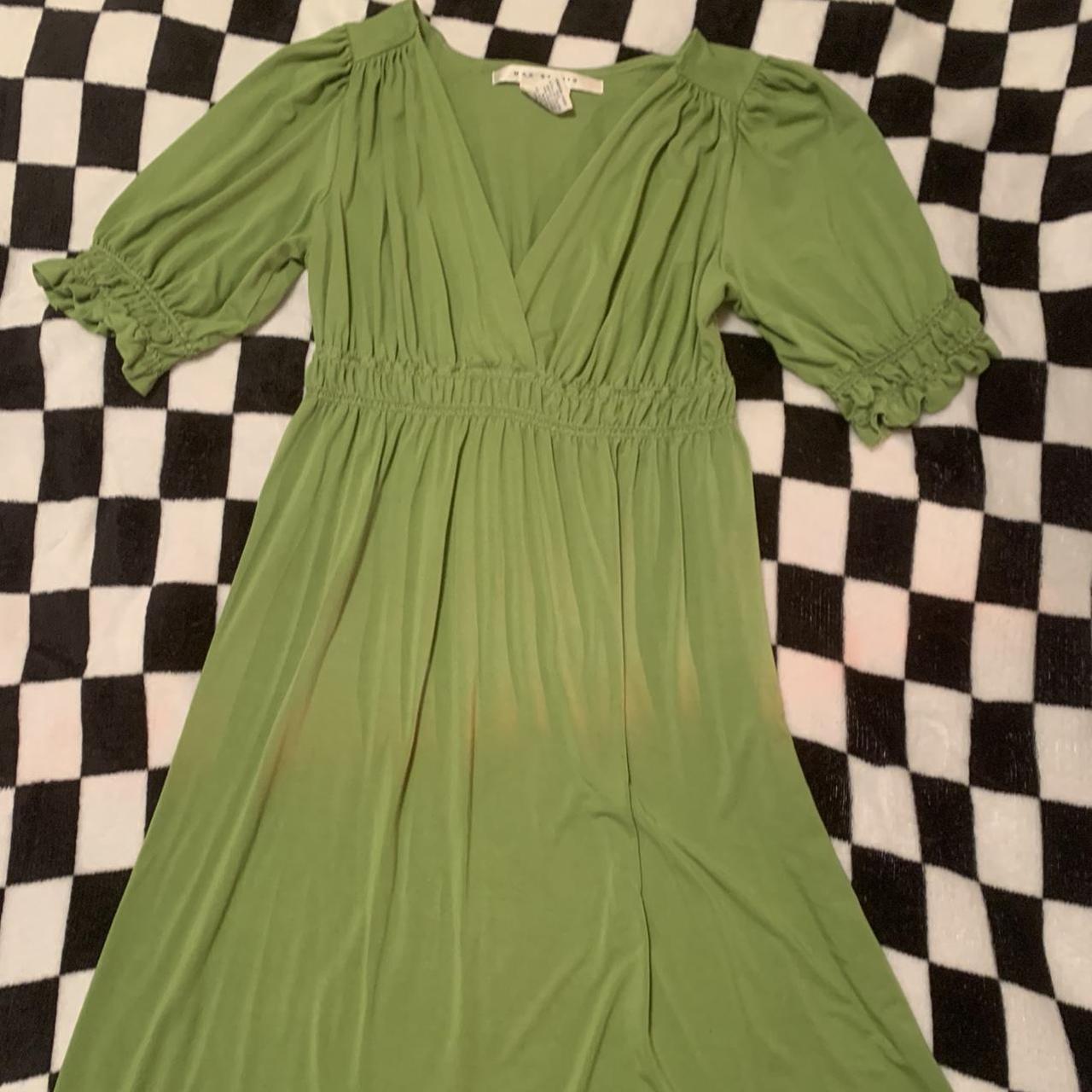 Max studio green outlet dress