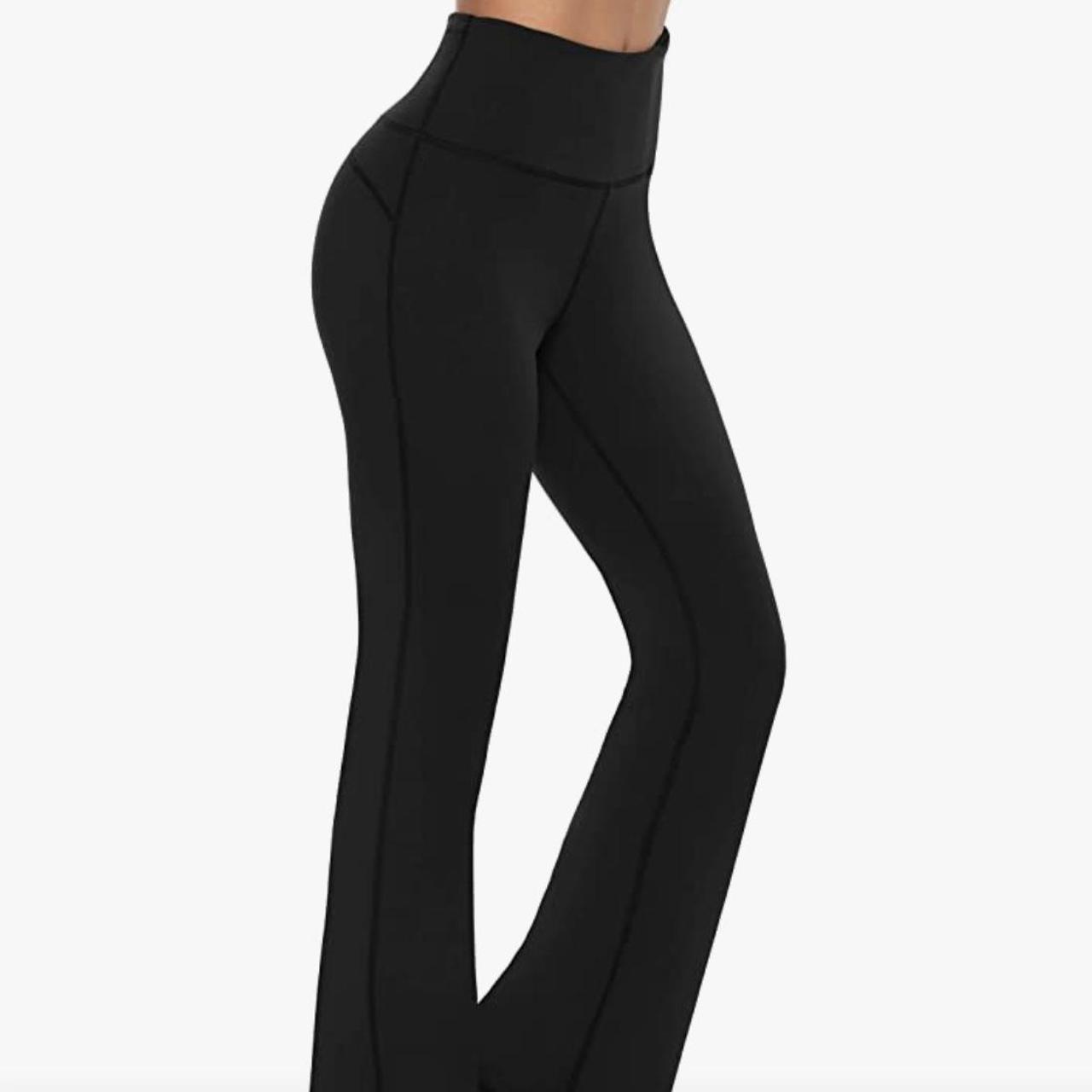 Lululemon Women's Black Trousers Depop