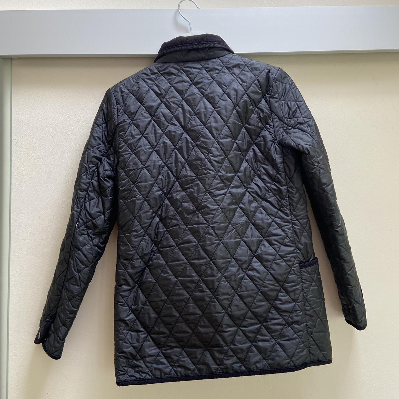 Aquascutum black quilted women s jacket. Iconic