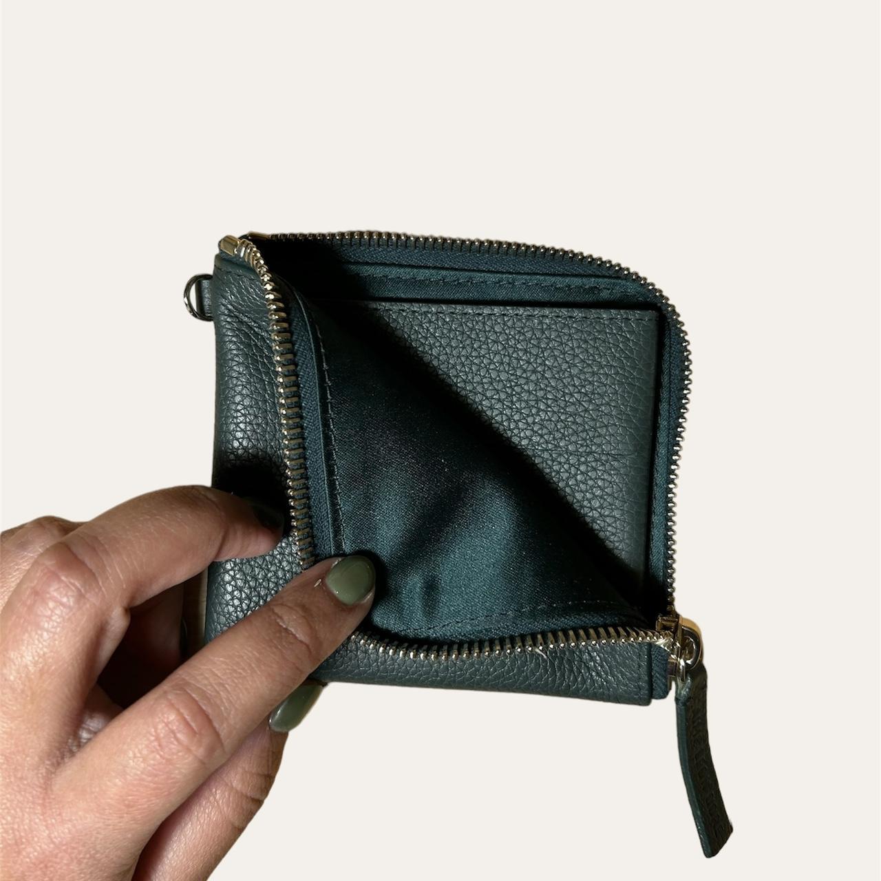 Aimé Leon Dore Leather Zip Wallet - Green 🌳 RRP... - Depop