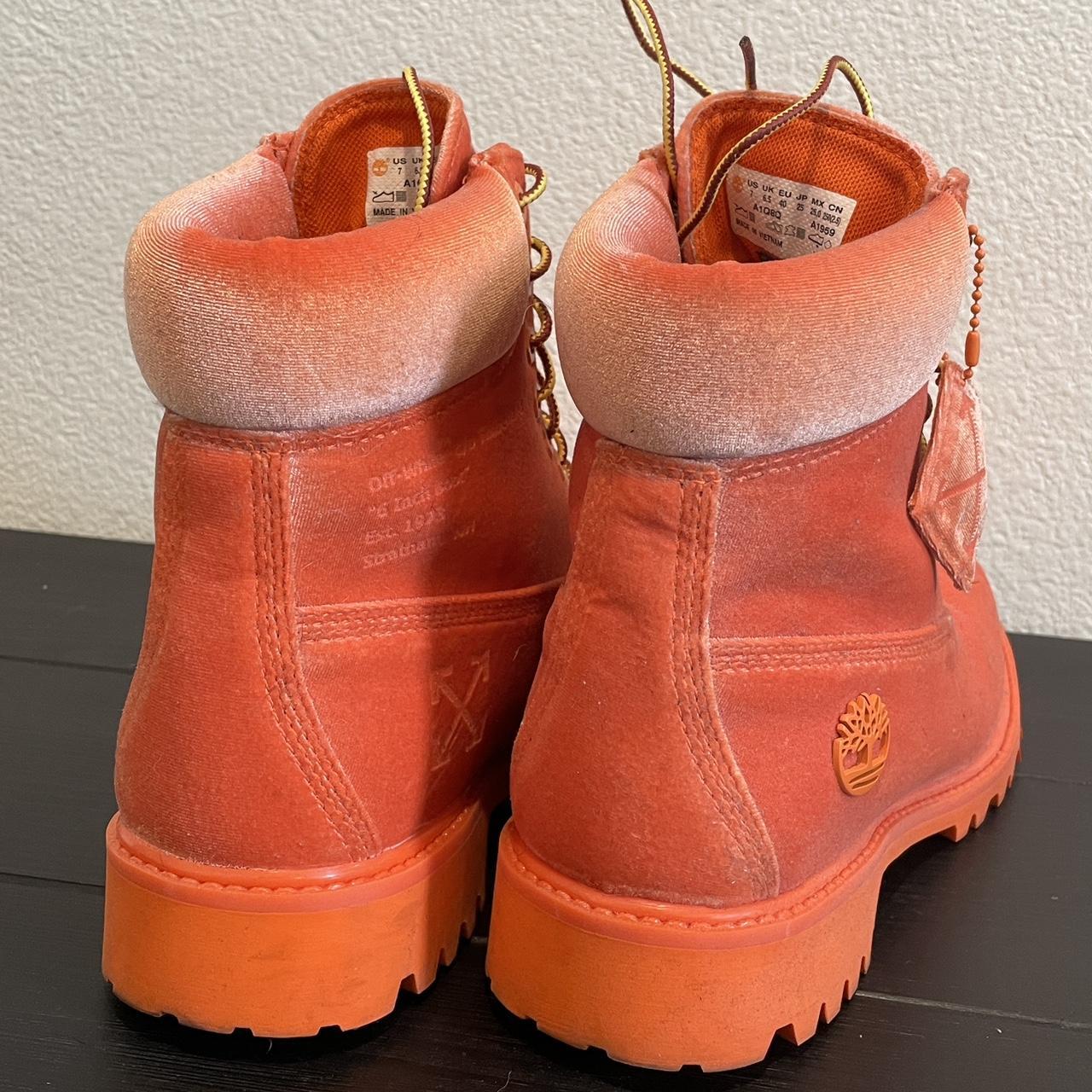 Mens off white timberland clearance boots