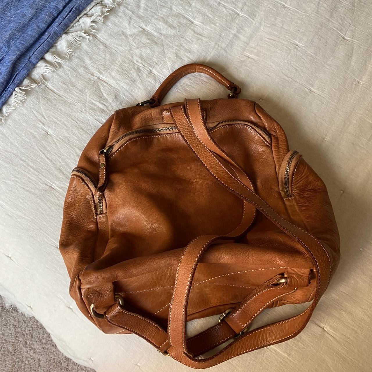 Amazing leather backpack from Bolsa Nova. This bag ... - Depop