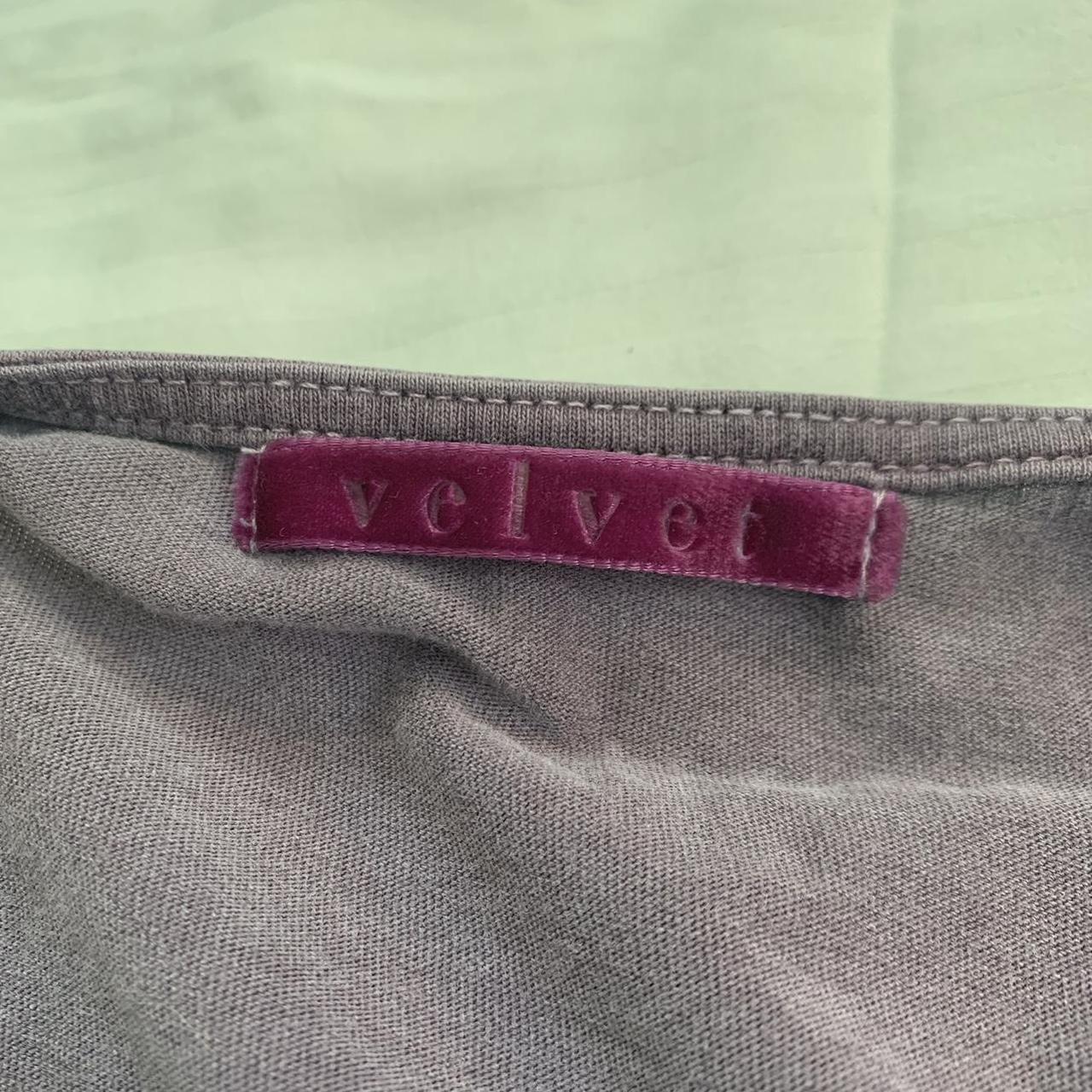 Velvet Women's Grey Shirt (2)