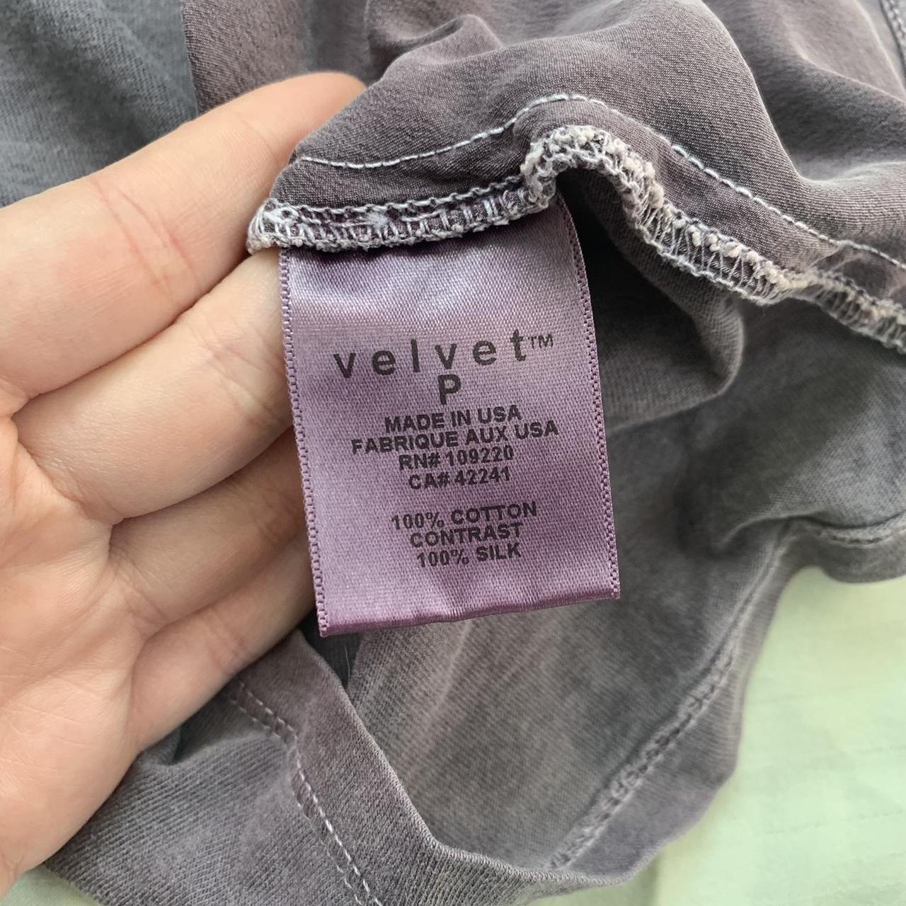 Velvet Women's Grey Shirt (3)