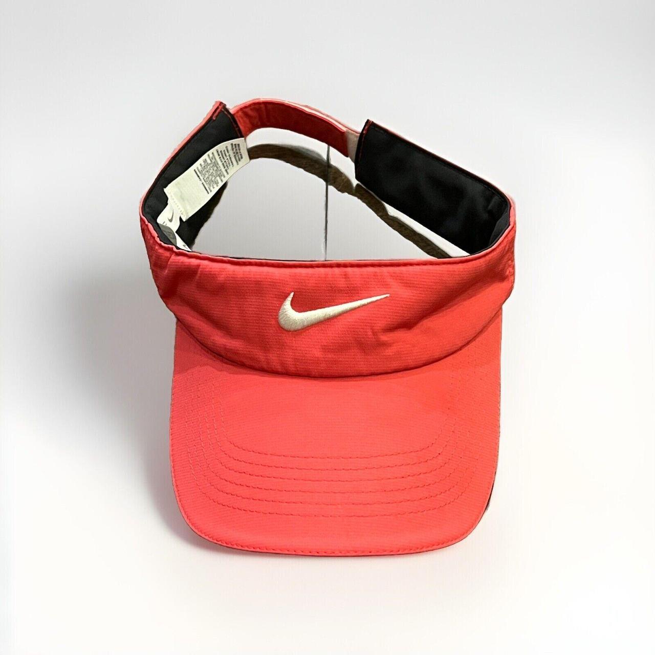 Nike Dri Fit Aerobill Womens Golf Visor Coral Peach. Depop