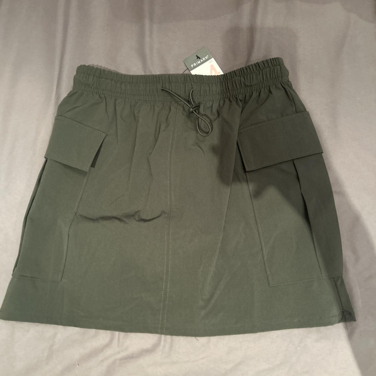 Primark khaki cargo skirt! Brand new with... Depop