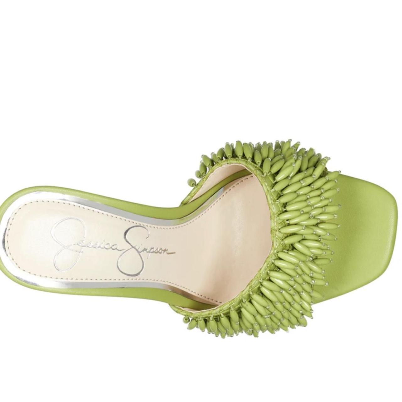 Jessica Simpson Olya Sandal Size 8 in color “Green... - Depop