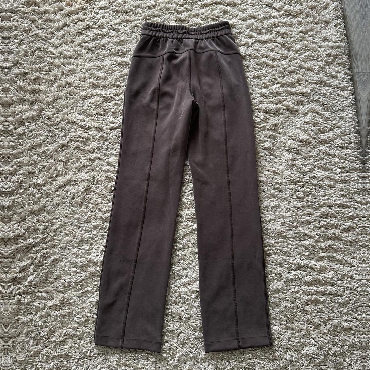 Lululemon Softstreme trousers in espresso Worn - Depop