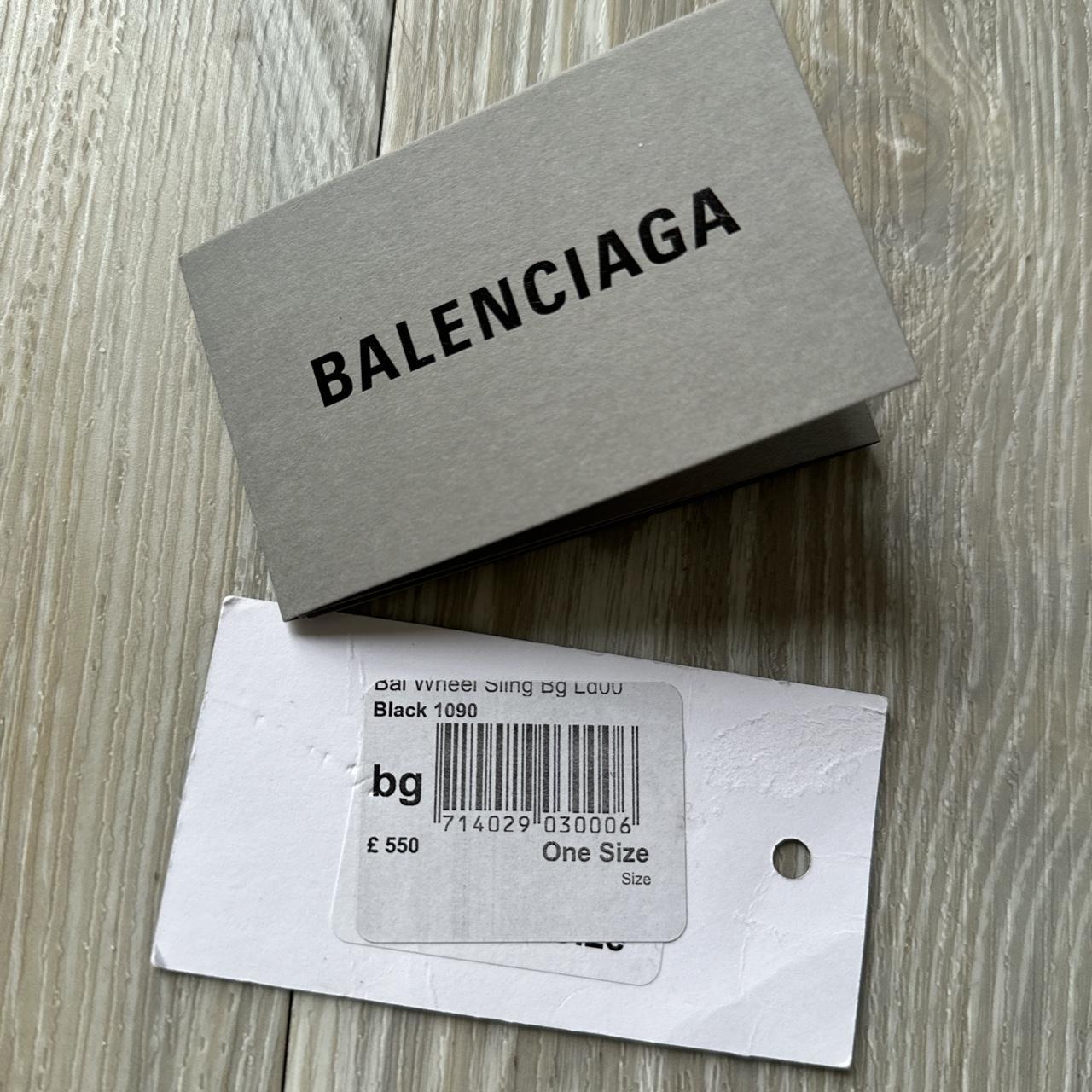 Balenciaga authenticity discount card