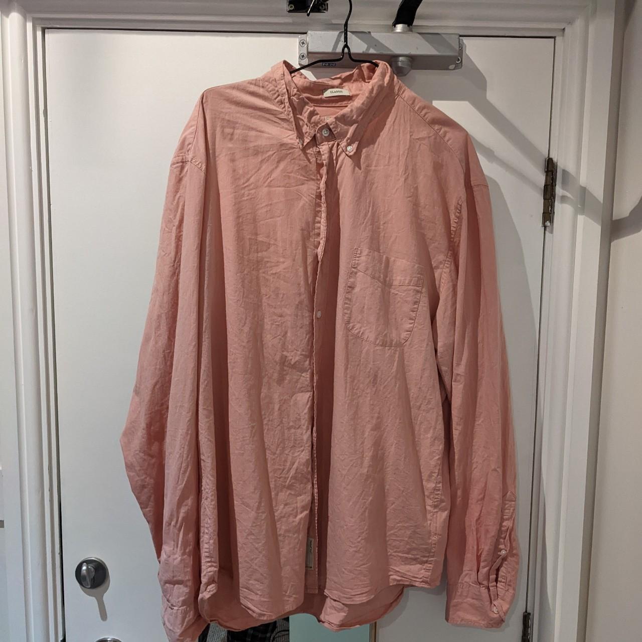 J.Crew Men's Pink Shirt | Depop