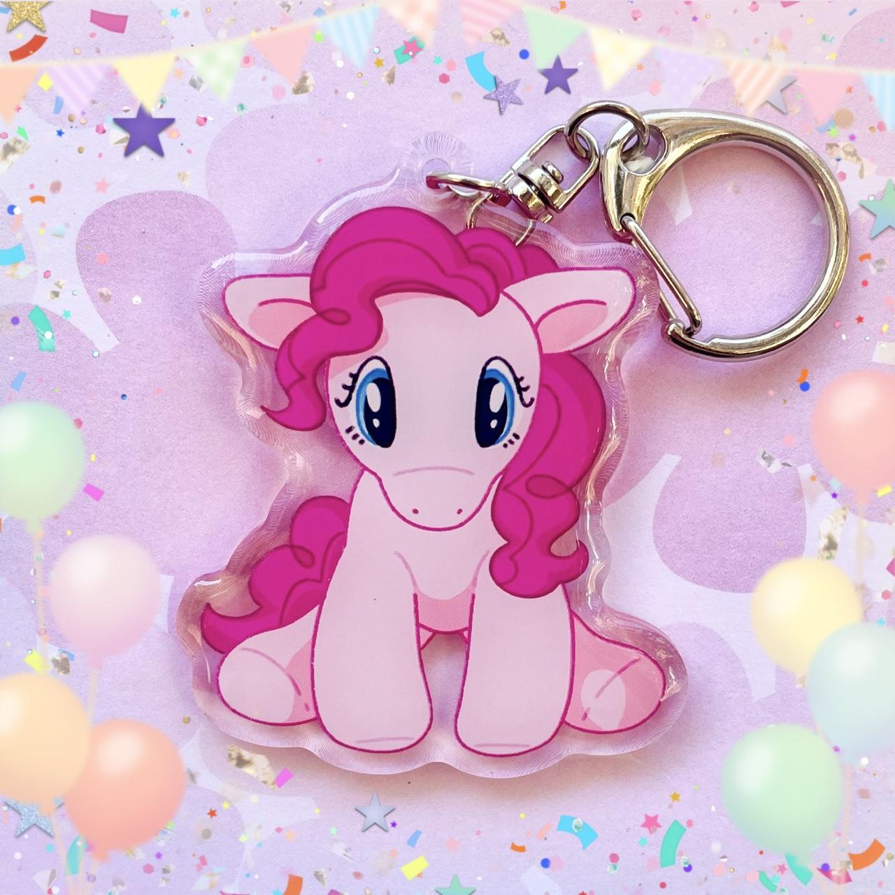 My Little Pony Tsunameez Acrylic Keychain Figure Charm - Applejack