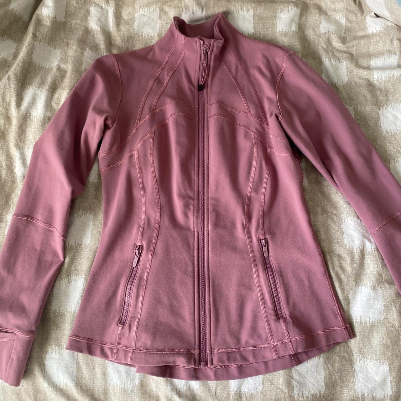 Barley Used Lululemon Pink Define Jacket Size - Depop