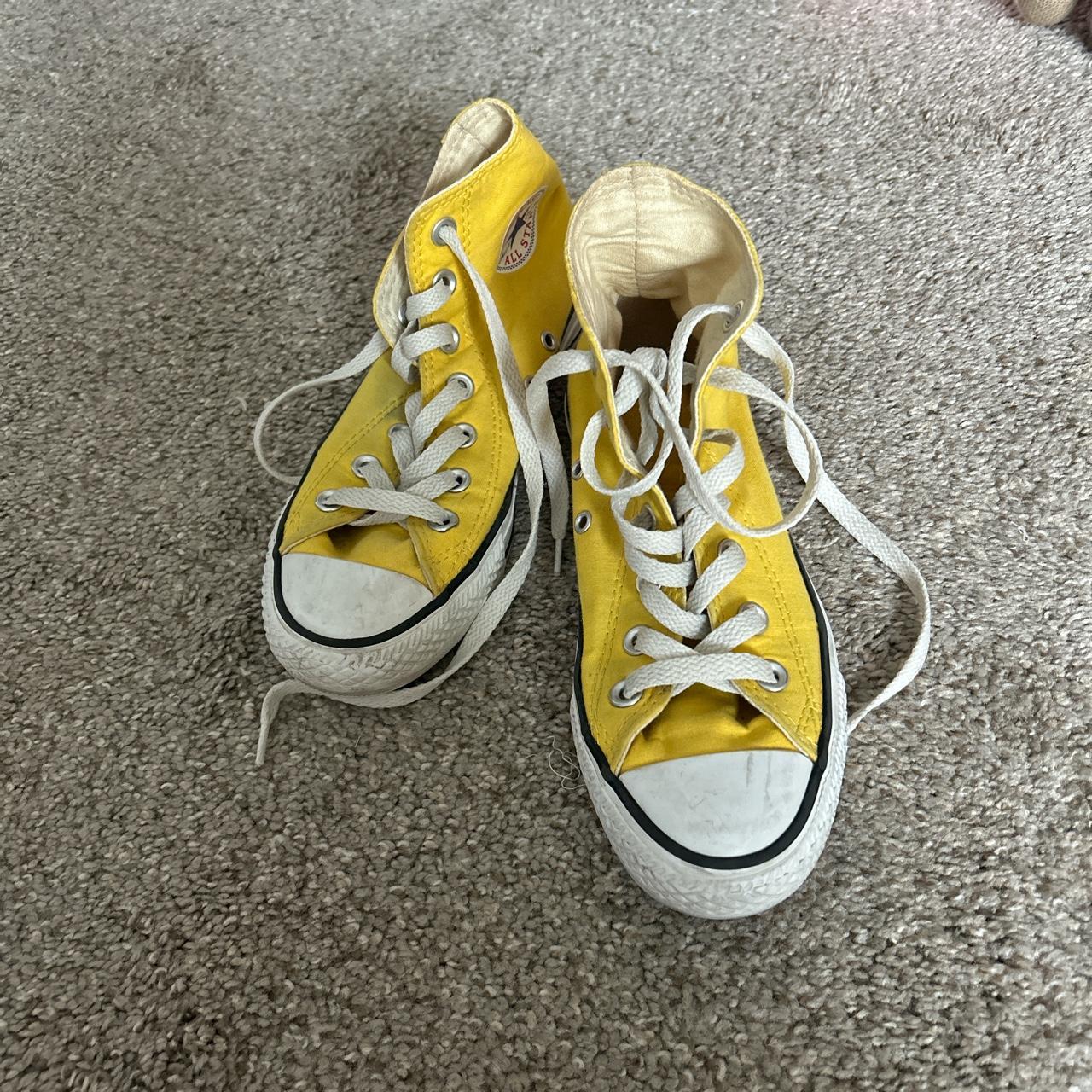 Women's Yellow Trainers | Depop