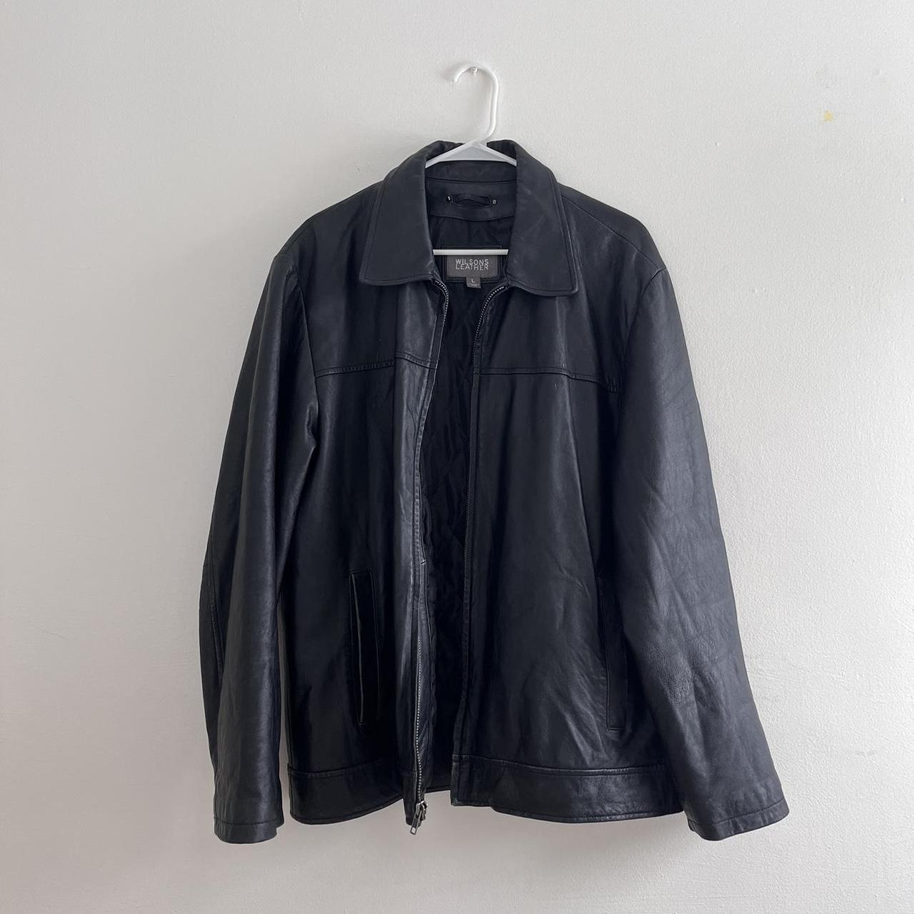 Wilson’s Leather Women's Black Jacket | Depop