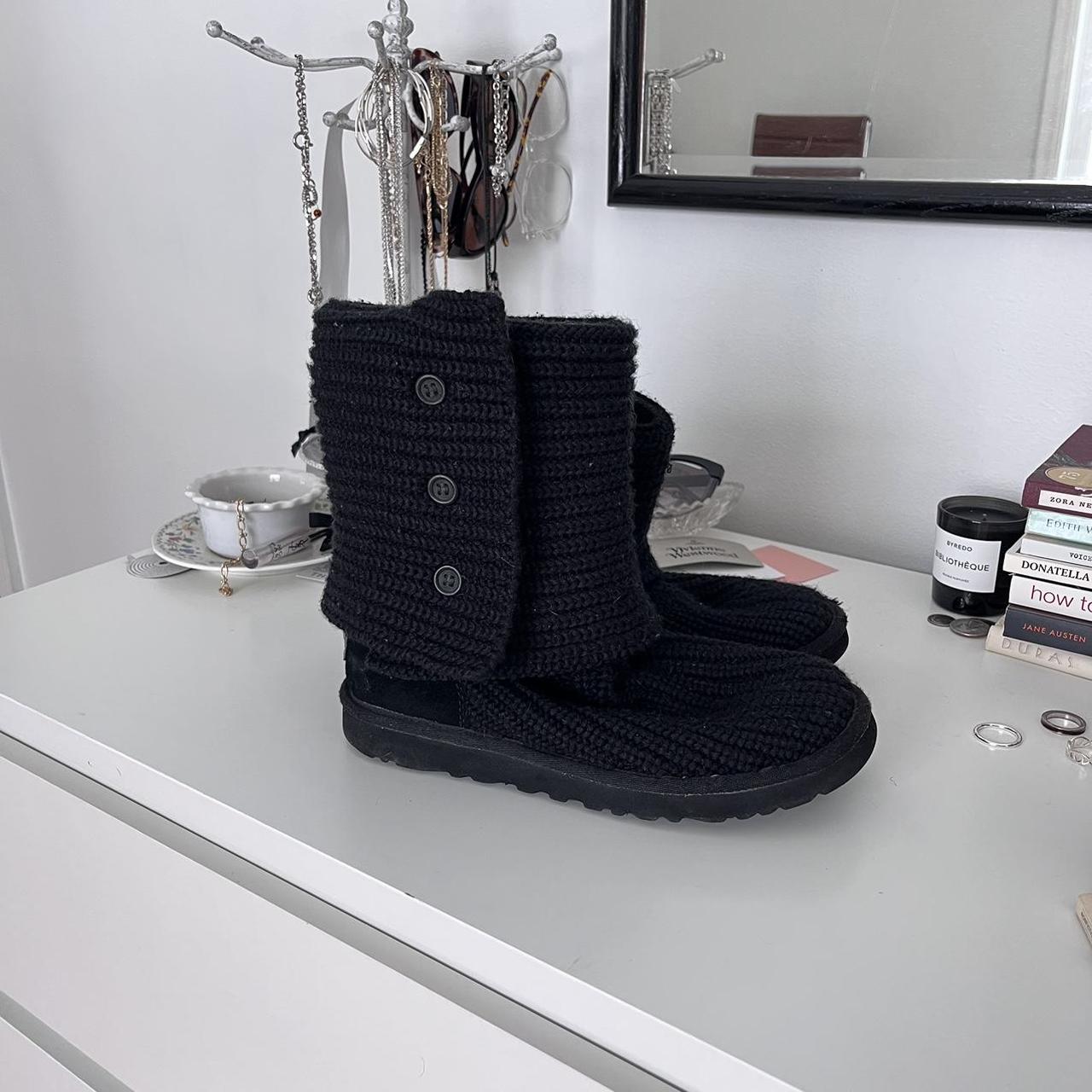 Ugg cardy clearance boots black