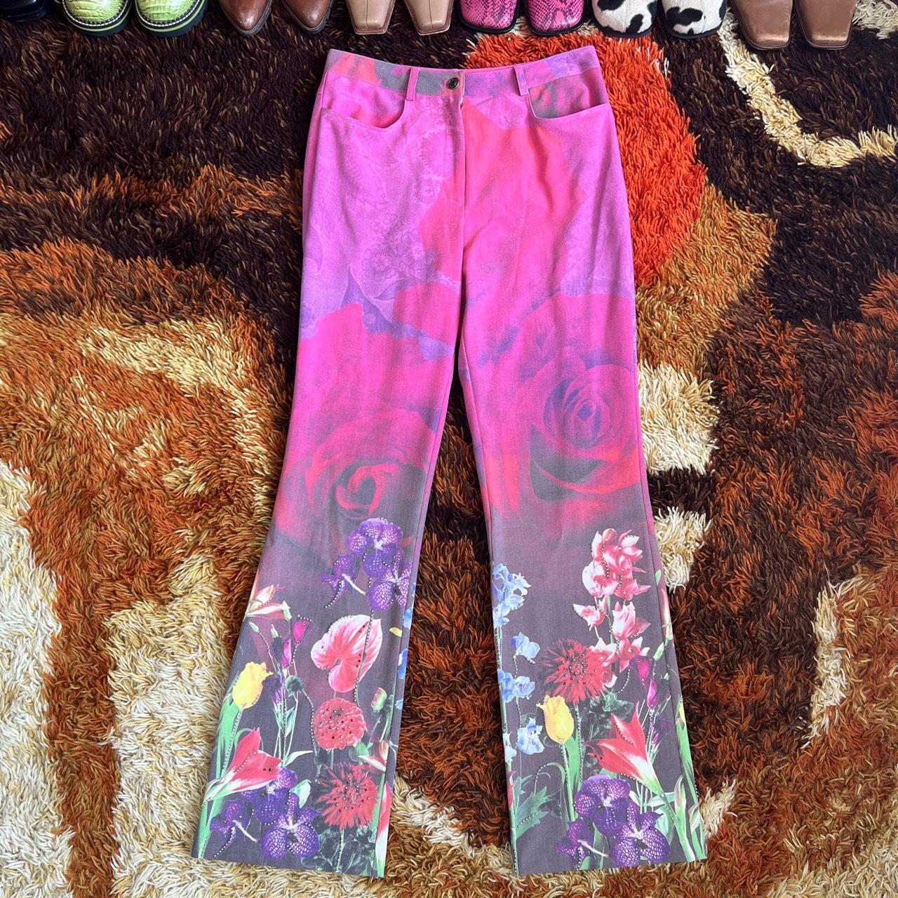 Women's Pink Trousers | Depop