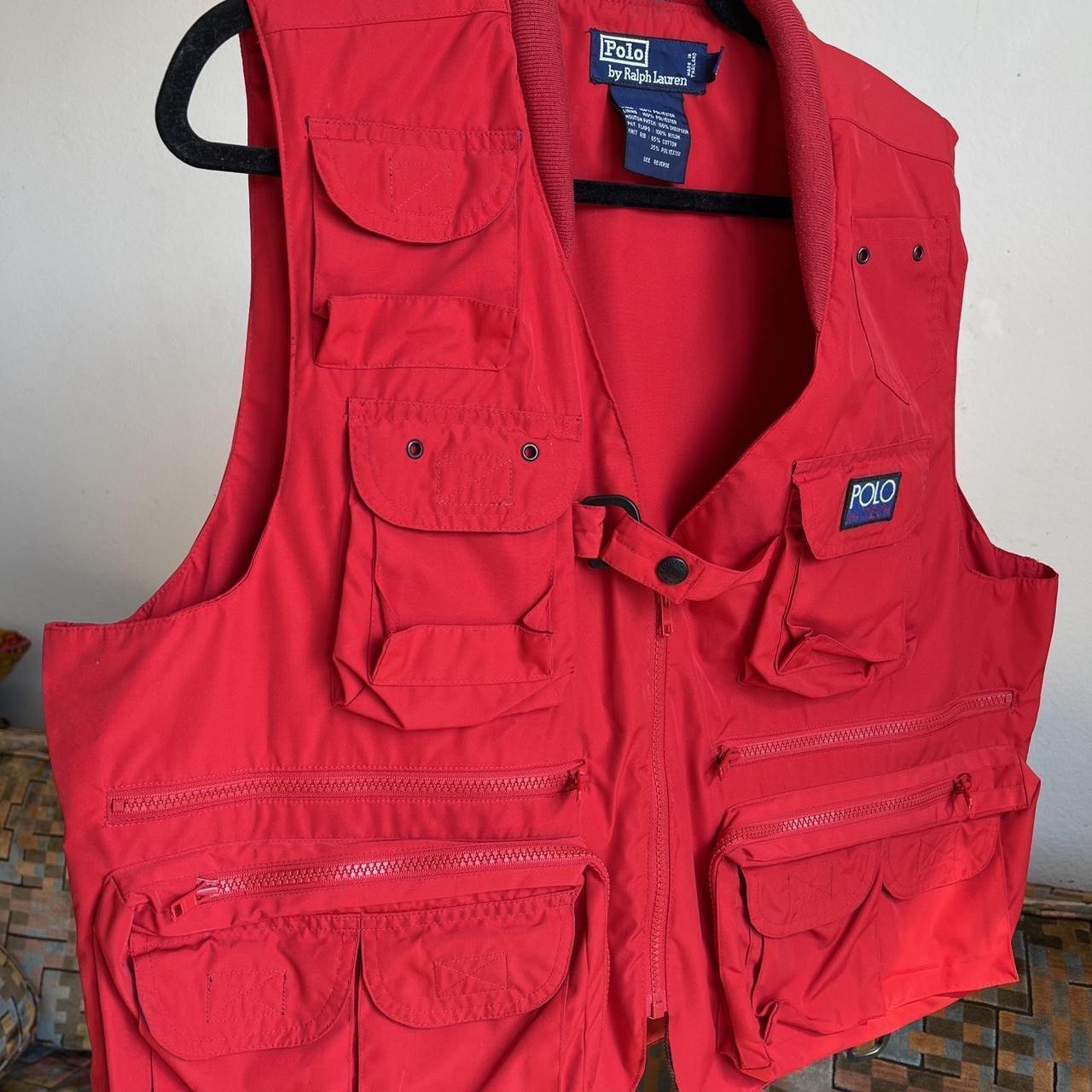 Polo Ralph Lauren Vest Jacket Fishing Utility Cargo